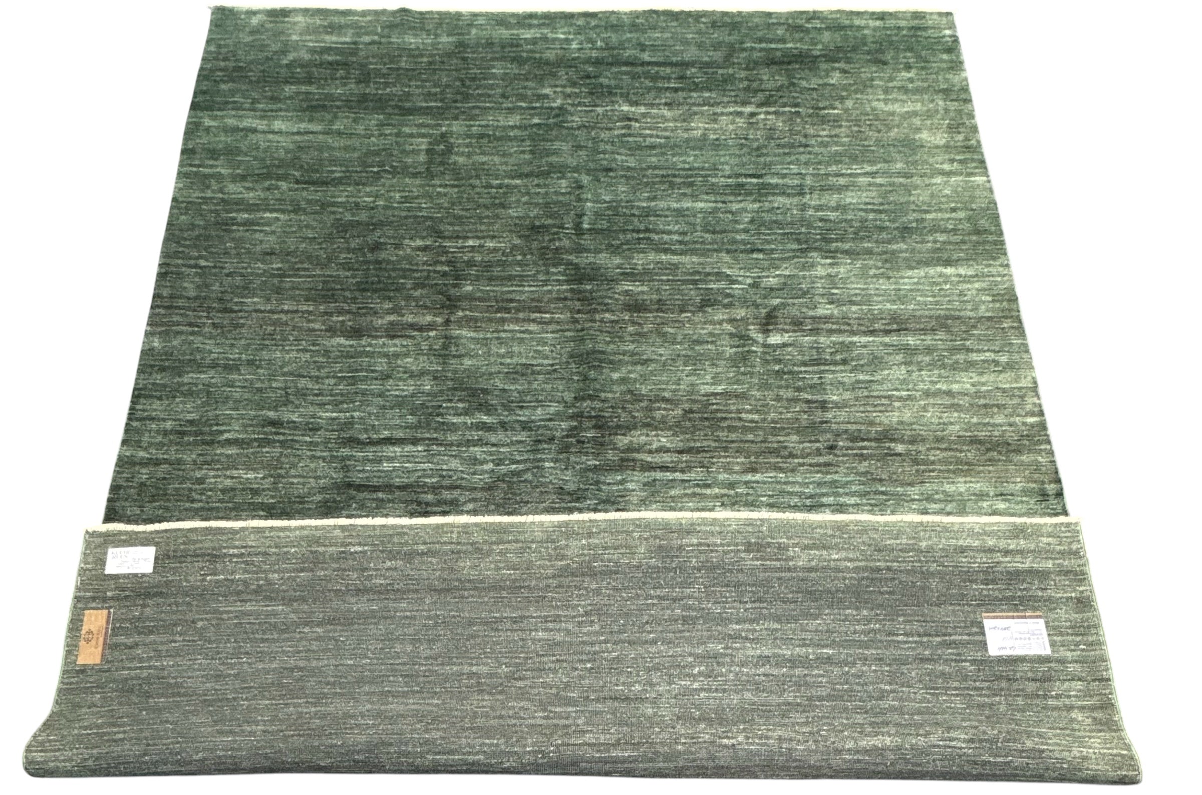 Handmade Green modern Rug, 285 CM x 205 CM