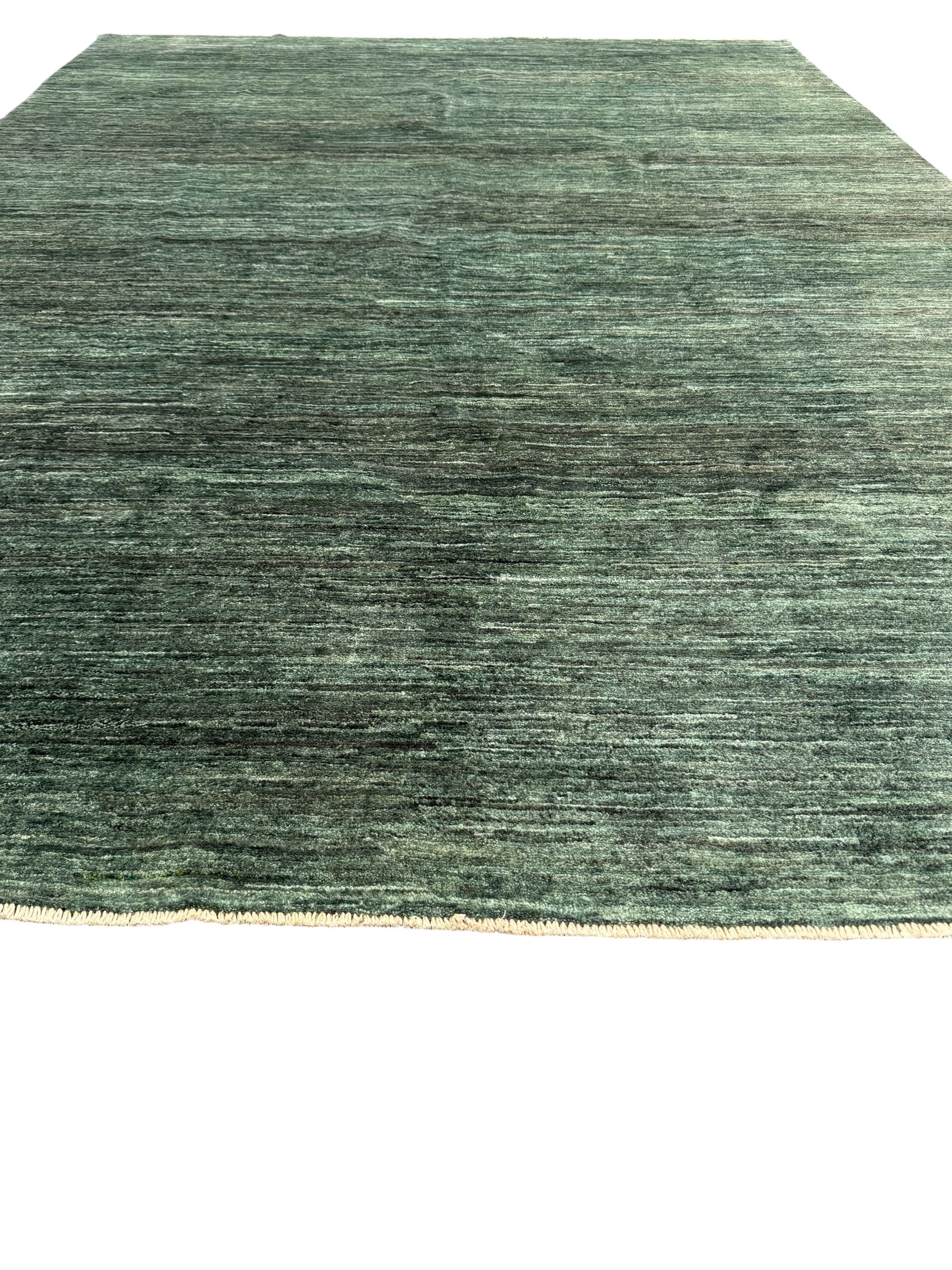 Handmade Green modern Rug, 285 CM x 205 CM