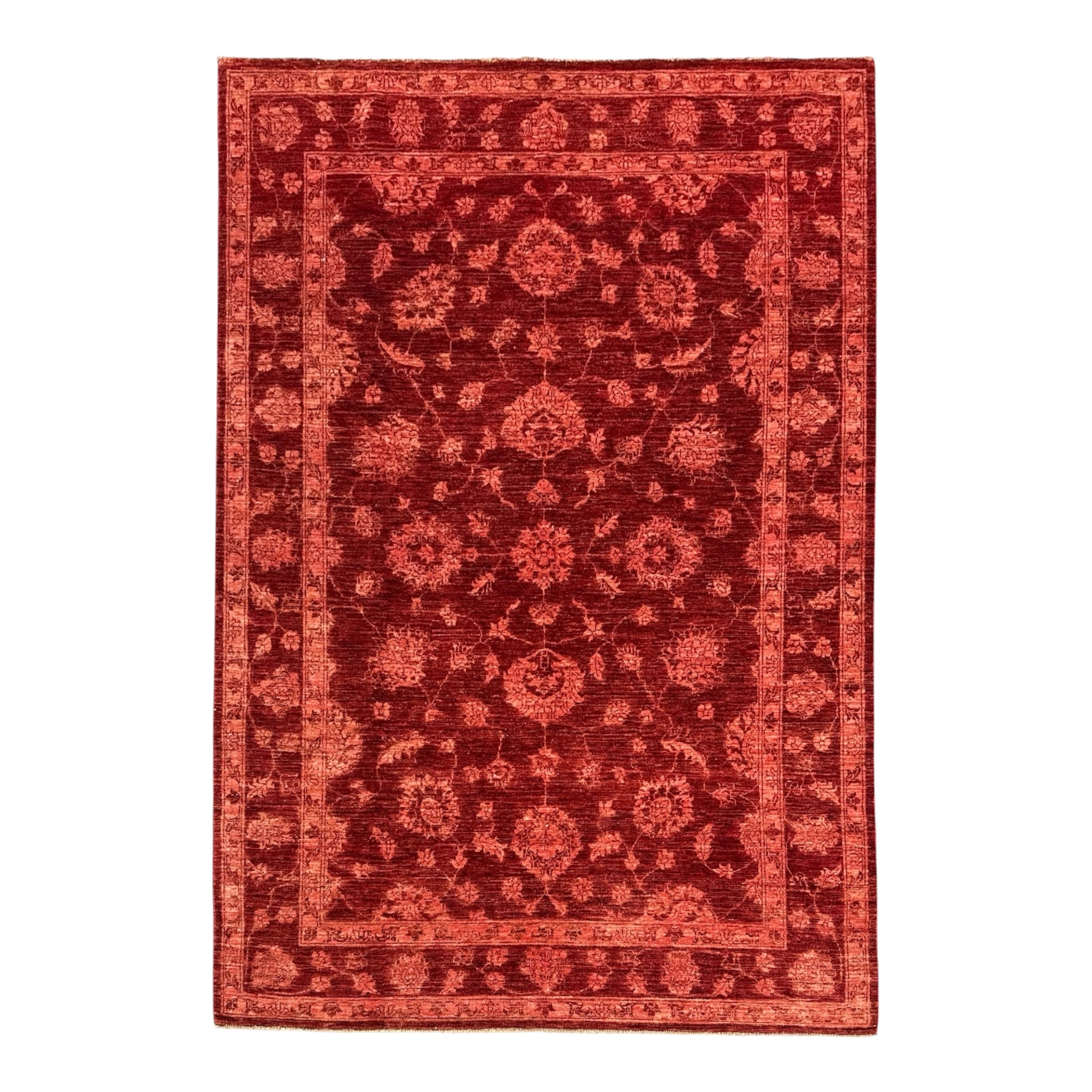Hand-Knotted Chobi Wool Rug 235 CM  x 170 CM SK#2065