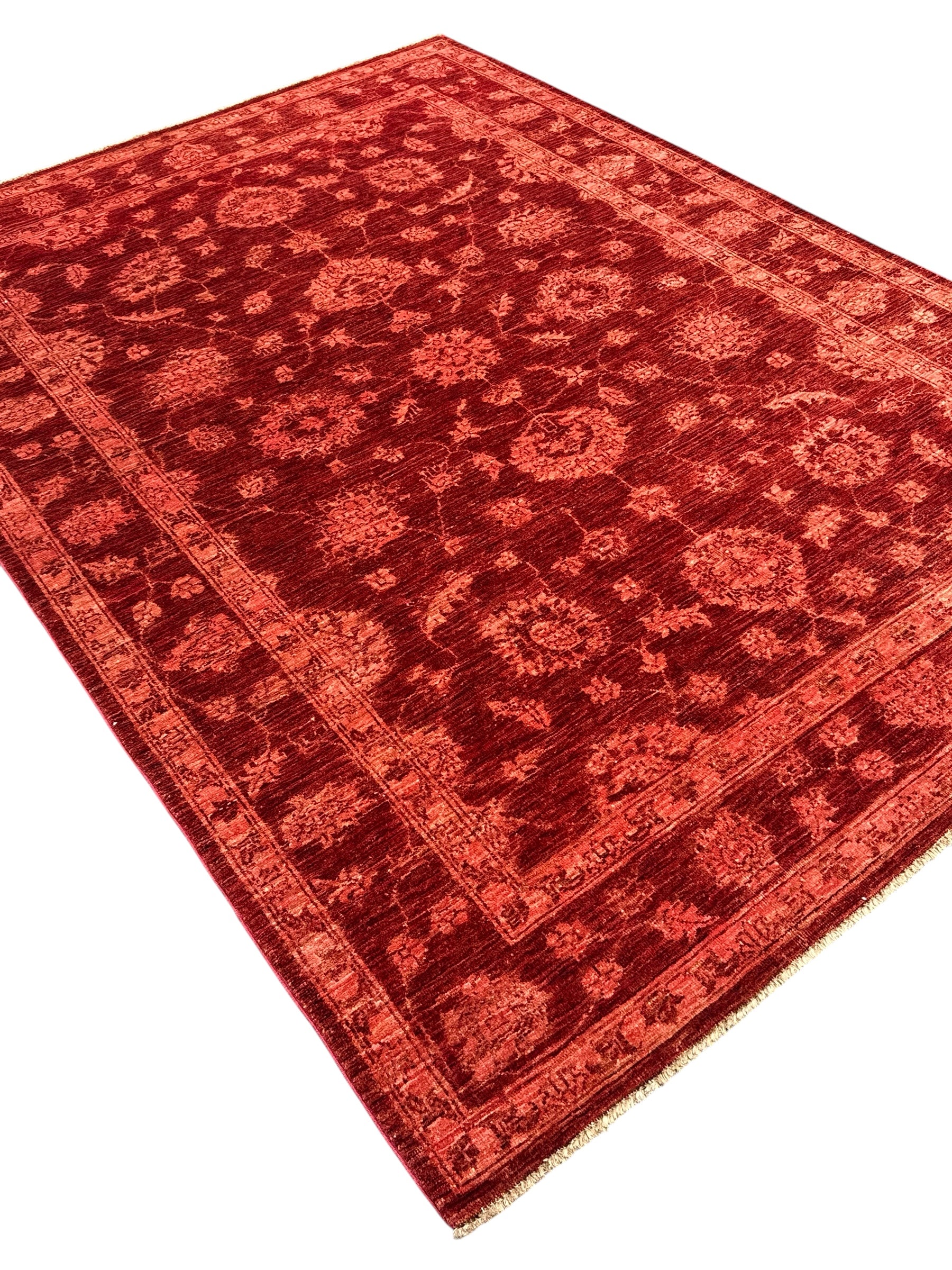 Hand-Knotted Chobi Wool Rug 235 CM  x 170 CM SK#2065