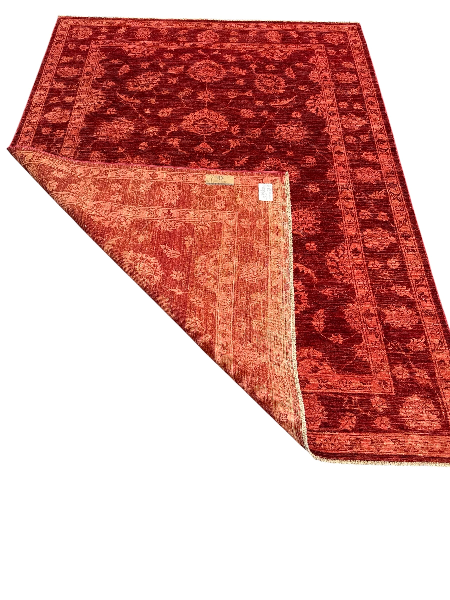 Hand-Knotted Chobi Wool Rug 235 CM  x 170 CM SK#2065