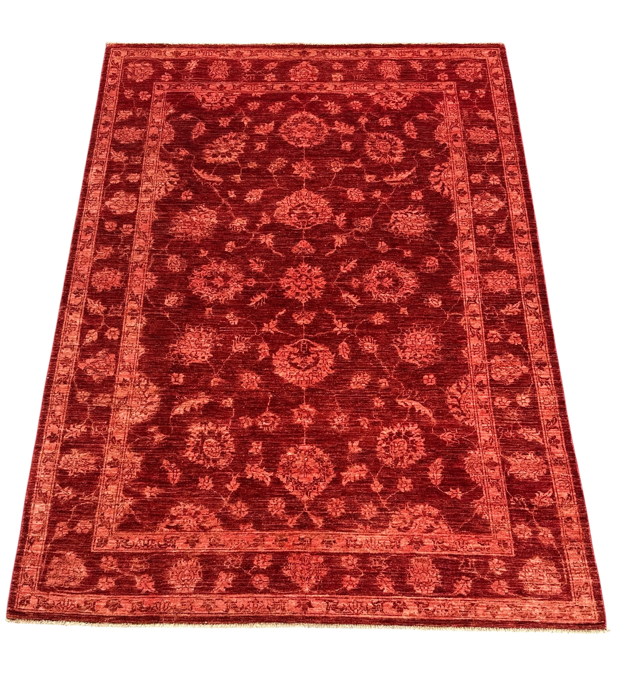 Hand-Knotted Chobi Wool Rug 235 CM  x 170 CM SK#2065