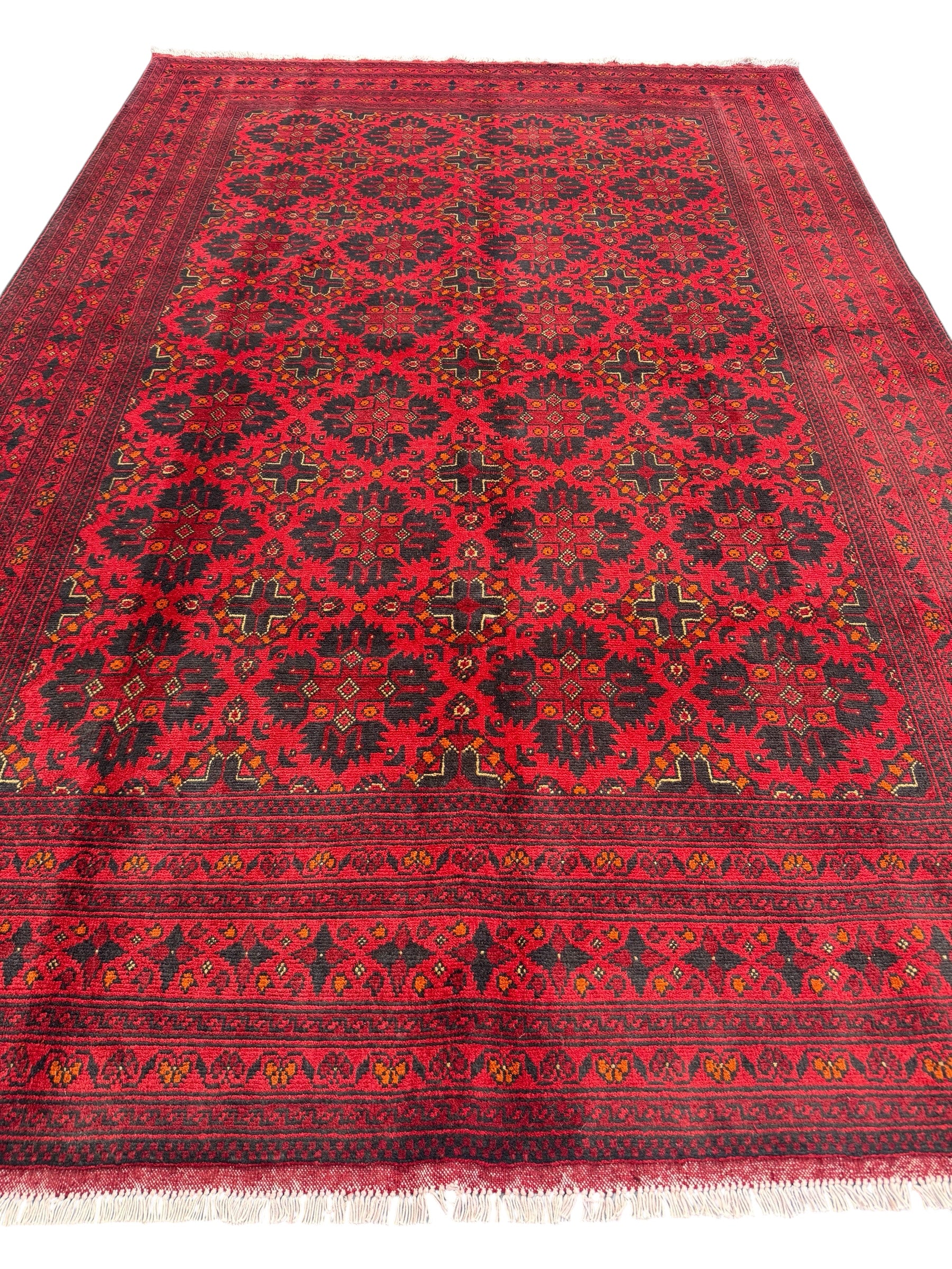 Handmade Afghan Traditional Khal Rug  300 CM x 200 CM SK#2070
