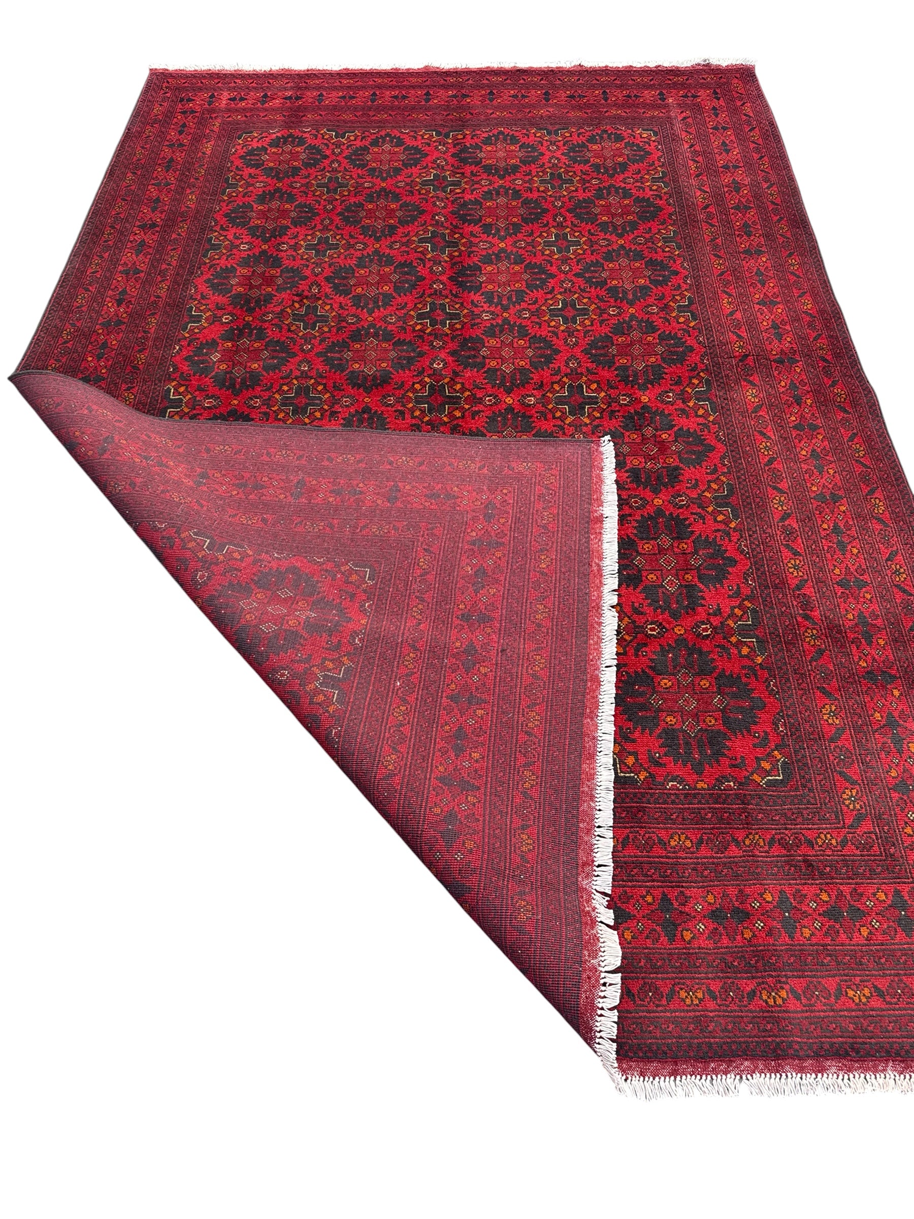 Handmade Afghan Traditional Khal Rug  300 CM x 200 CM SK#2070