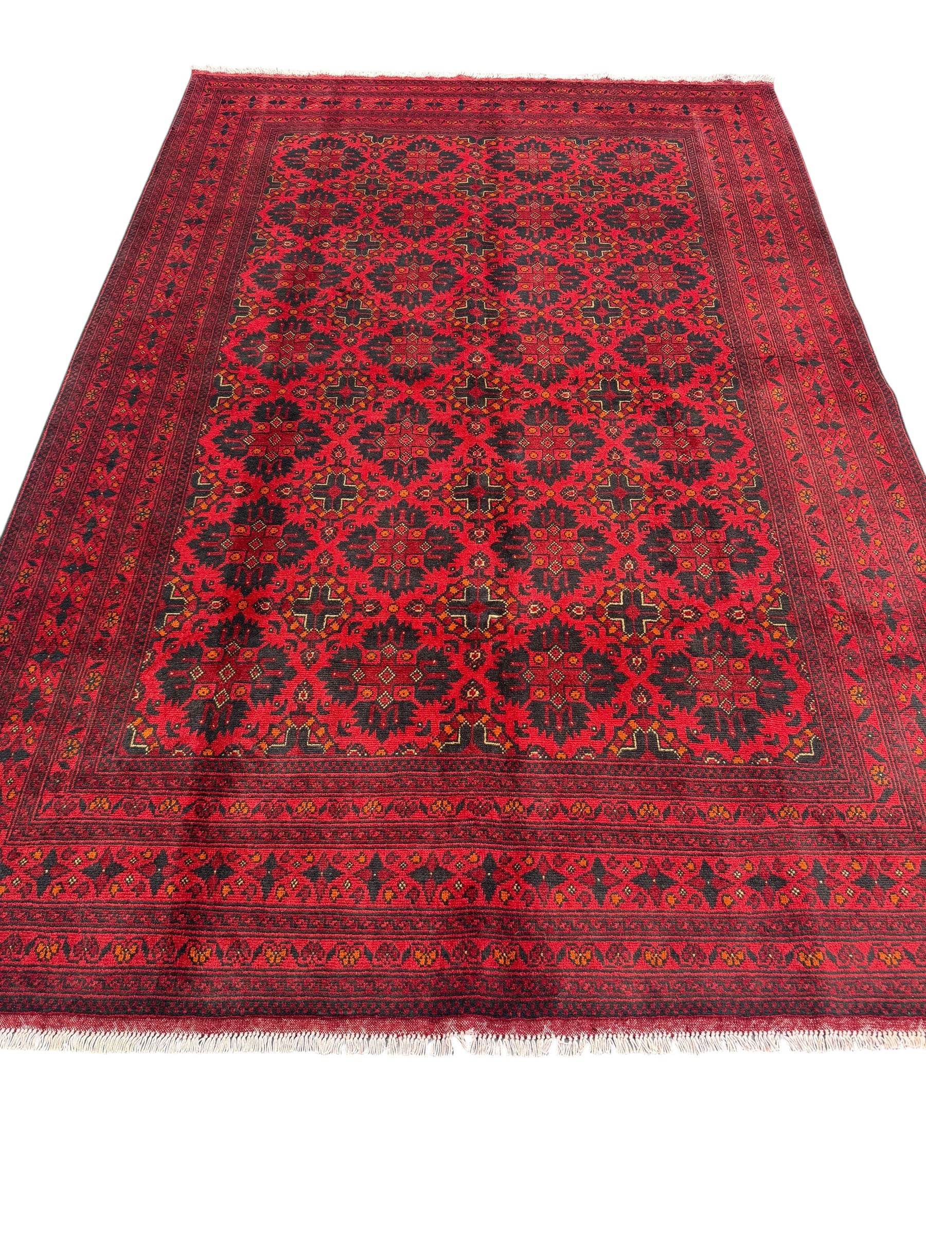 Handmade Afghan Traditional Khal Rug  300 CM x 200 CM SK#2070