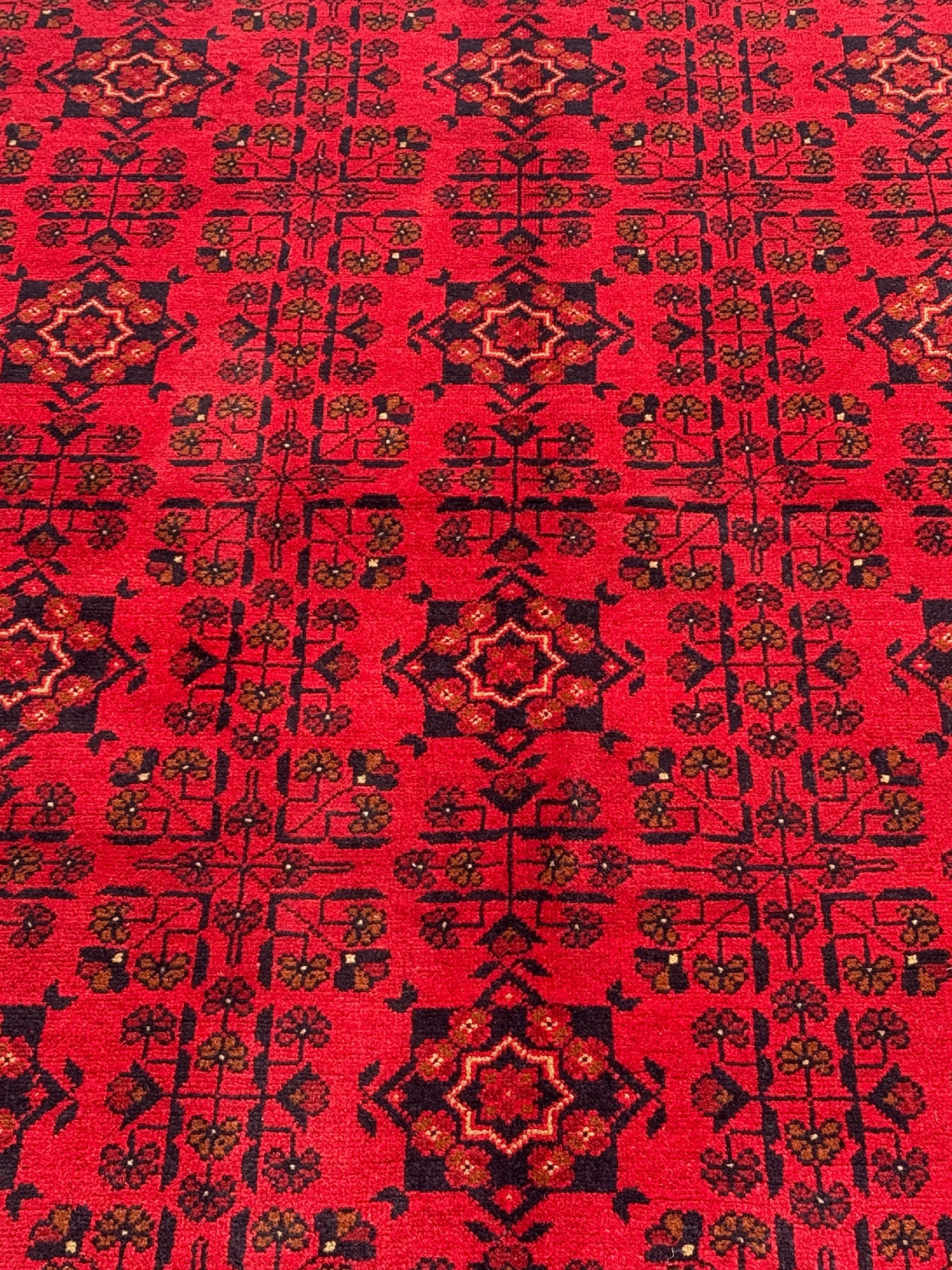 Handmade Afghan Traditional Khal Rug  200 CM x 150 CM SK#234
