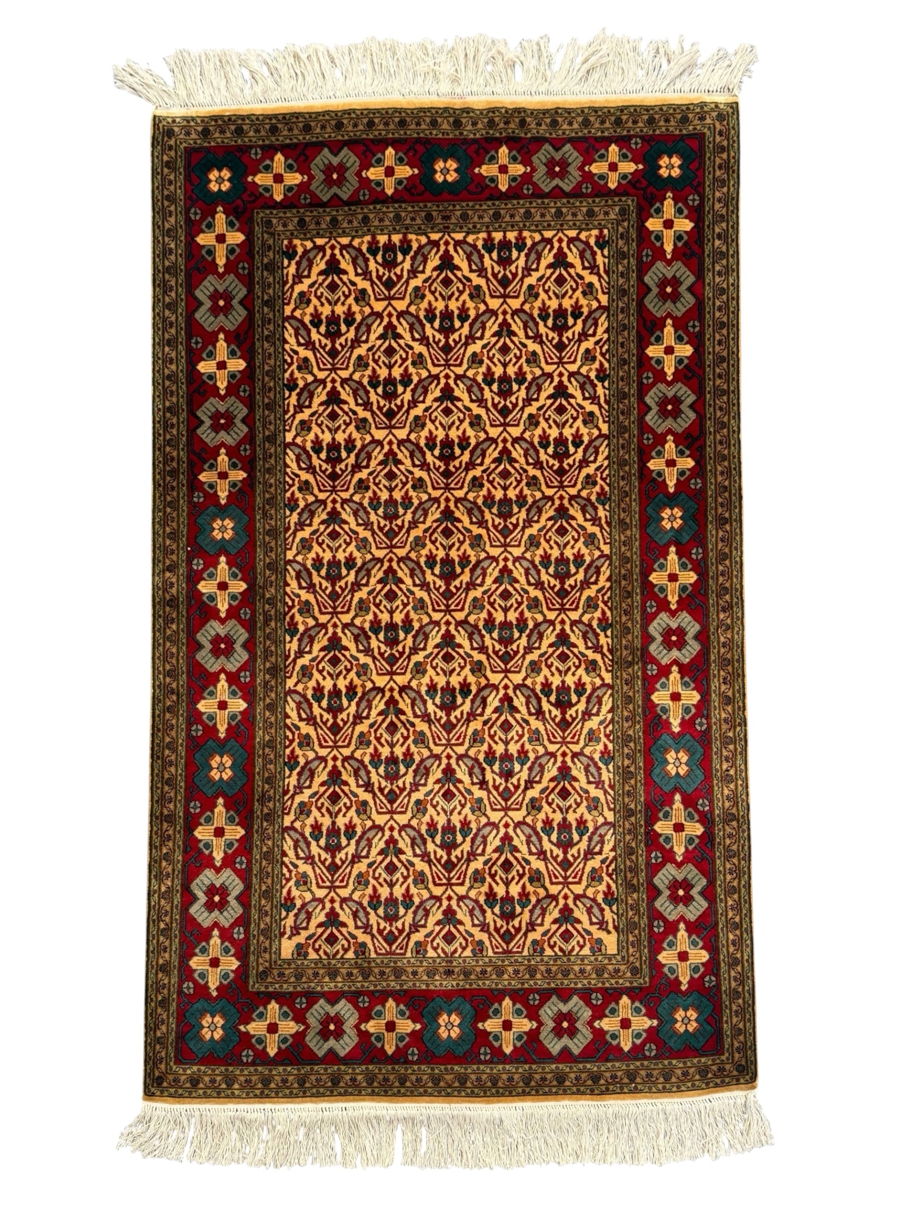 Hand Woven Kashmiri Silk Rug 120 CM x 80 CM SK#3000 (Copy)