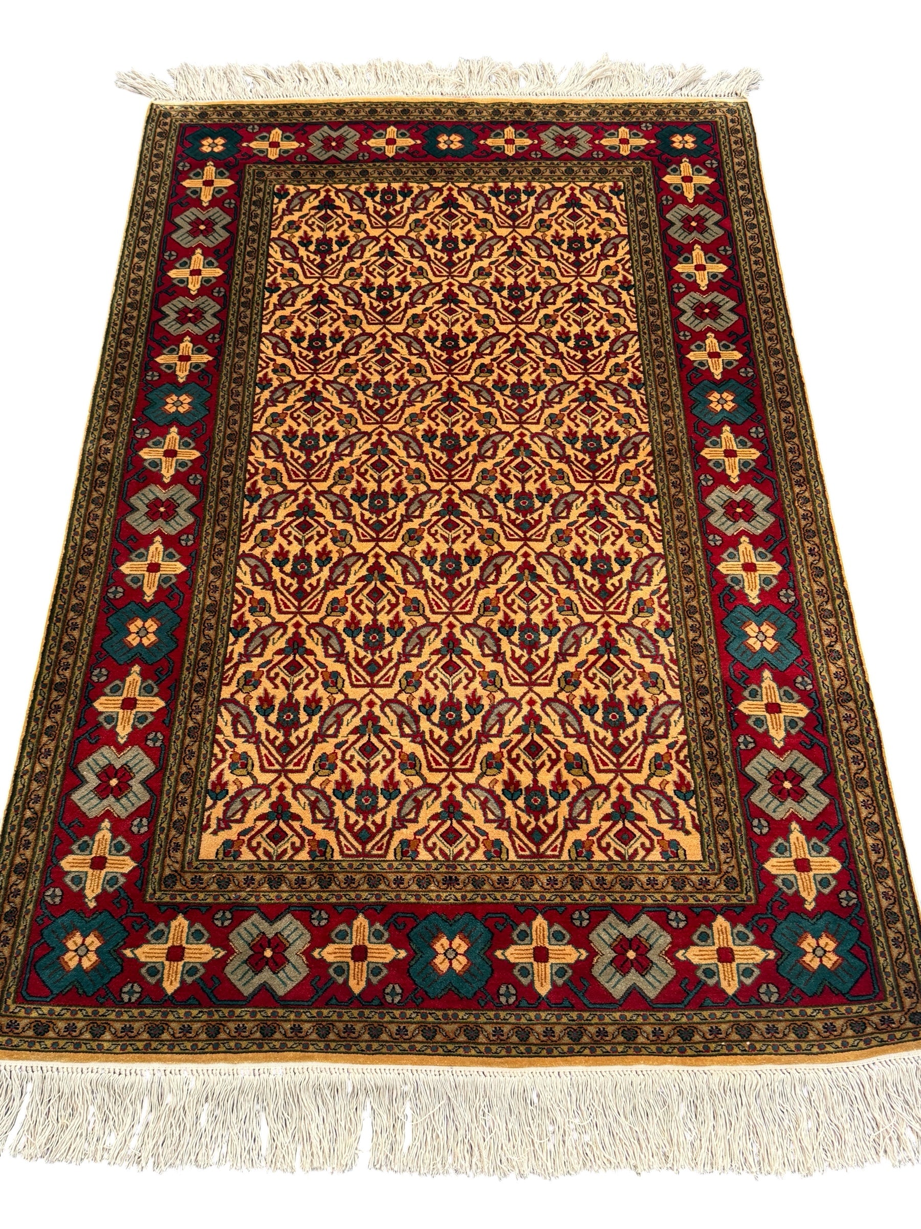 Hand Woven Kashmiri Silk Rug 120 CM x 80 CM SK#3000 (Copy)