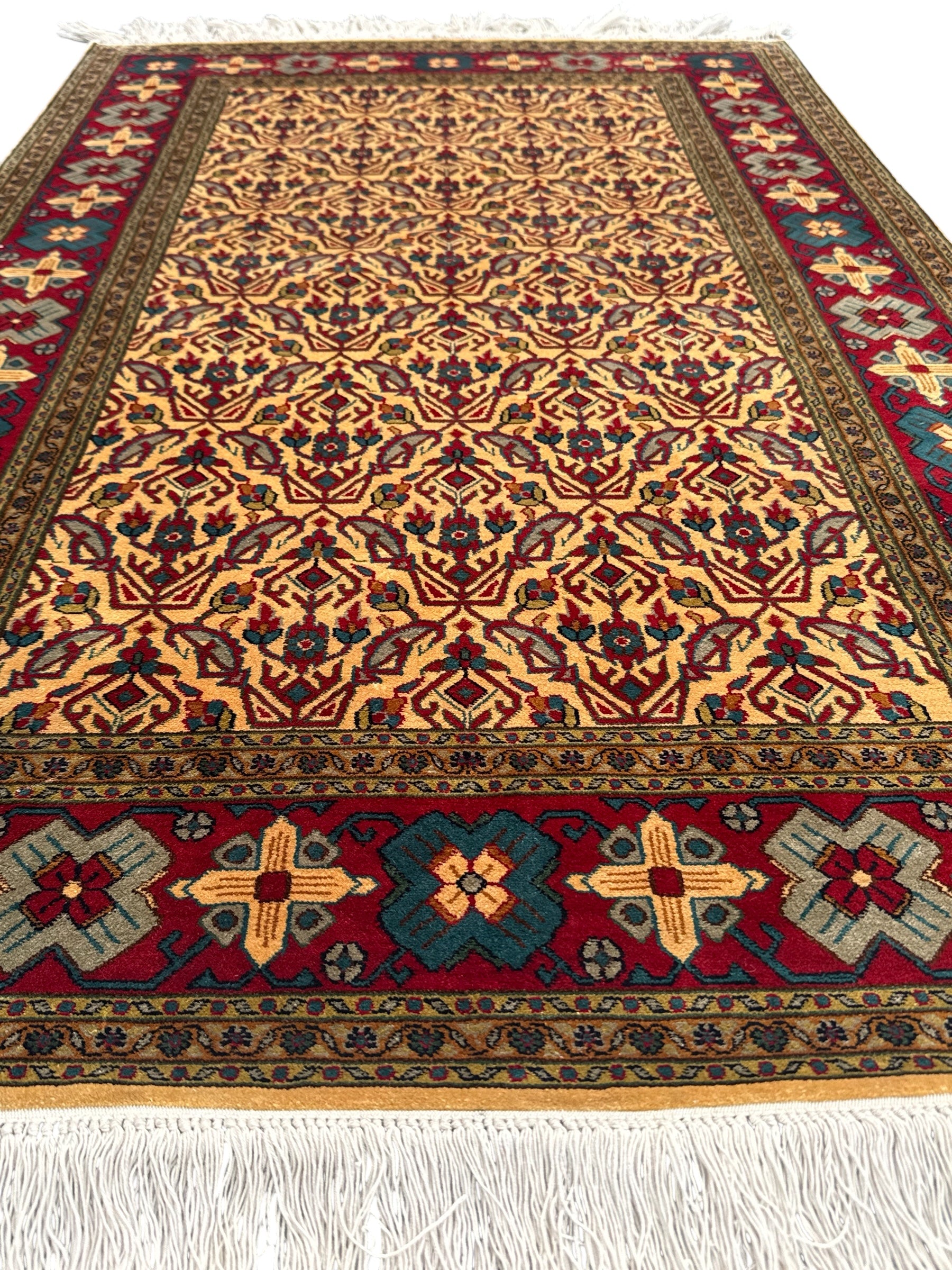Hand Woven Kashmiri Silk Rug 120 CM x 80 CM SK#3000 (Copy)