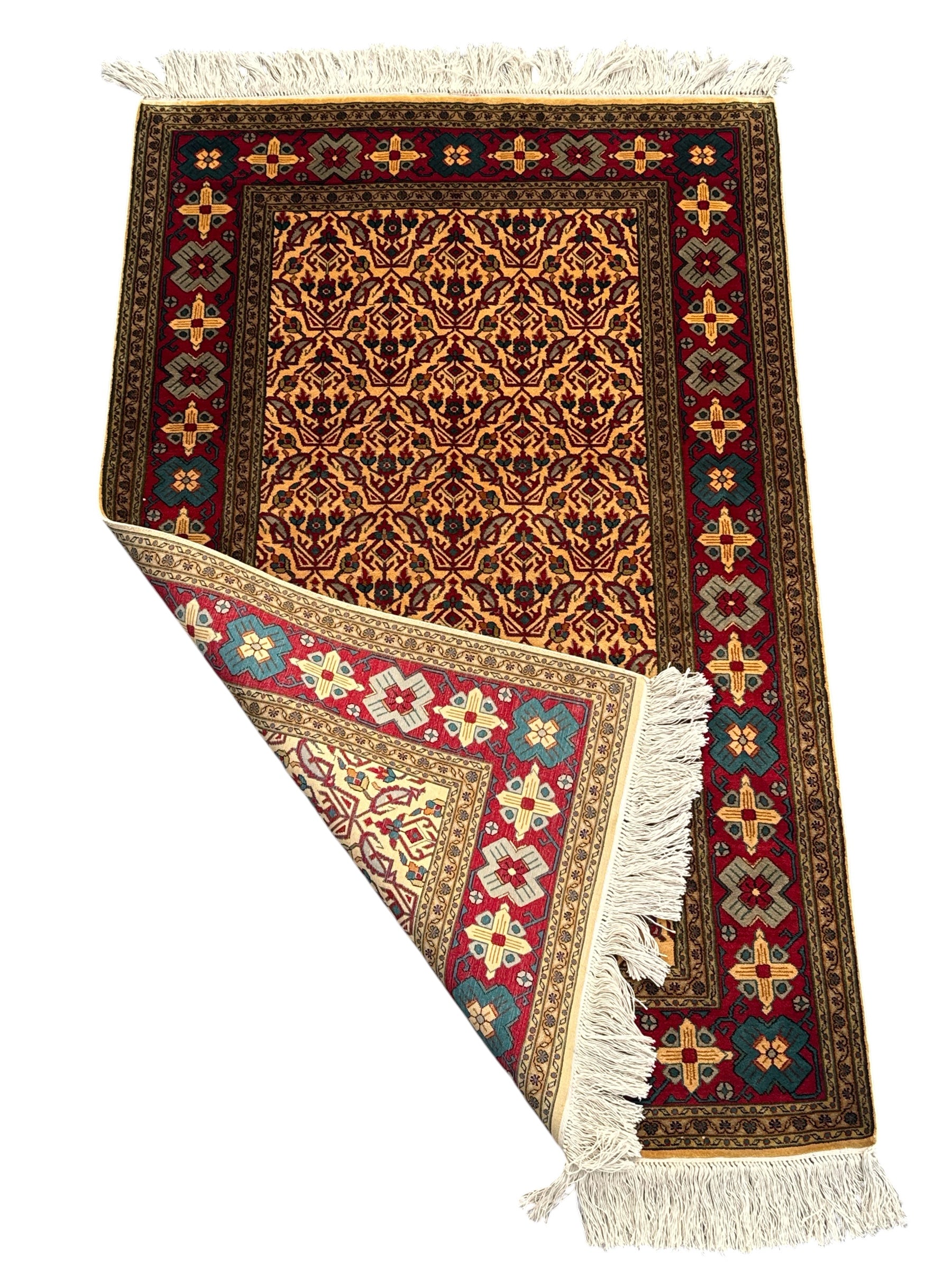 Hand Woven Kashmiri Silk Rug 120 CM x 80 CM SK#3000 (Copy)