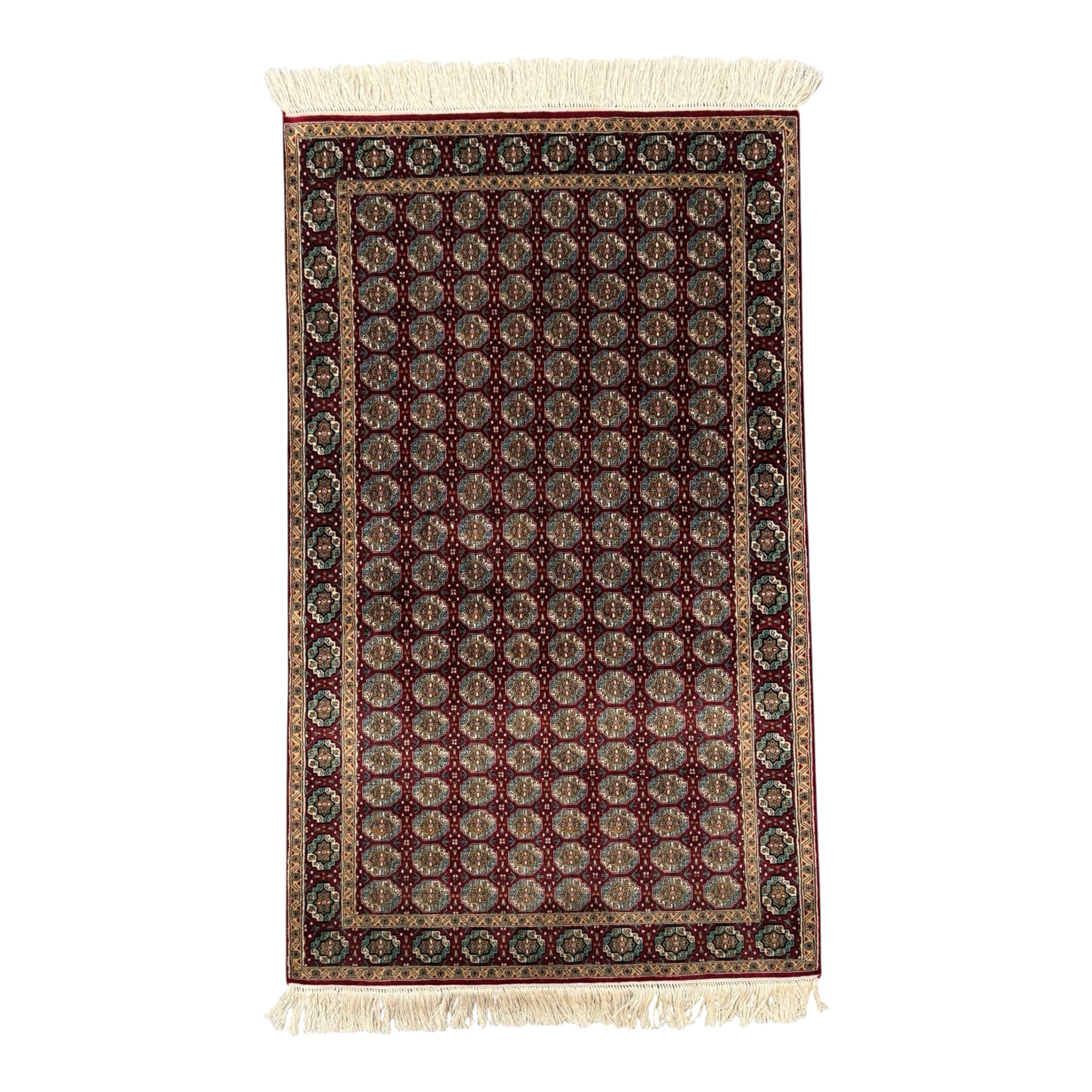Hand Woven Kashmiri Silk Rug 120 CM x 80 CM SK#3000