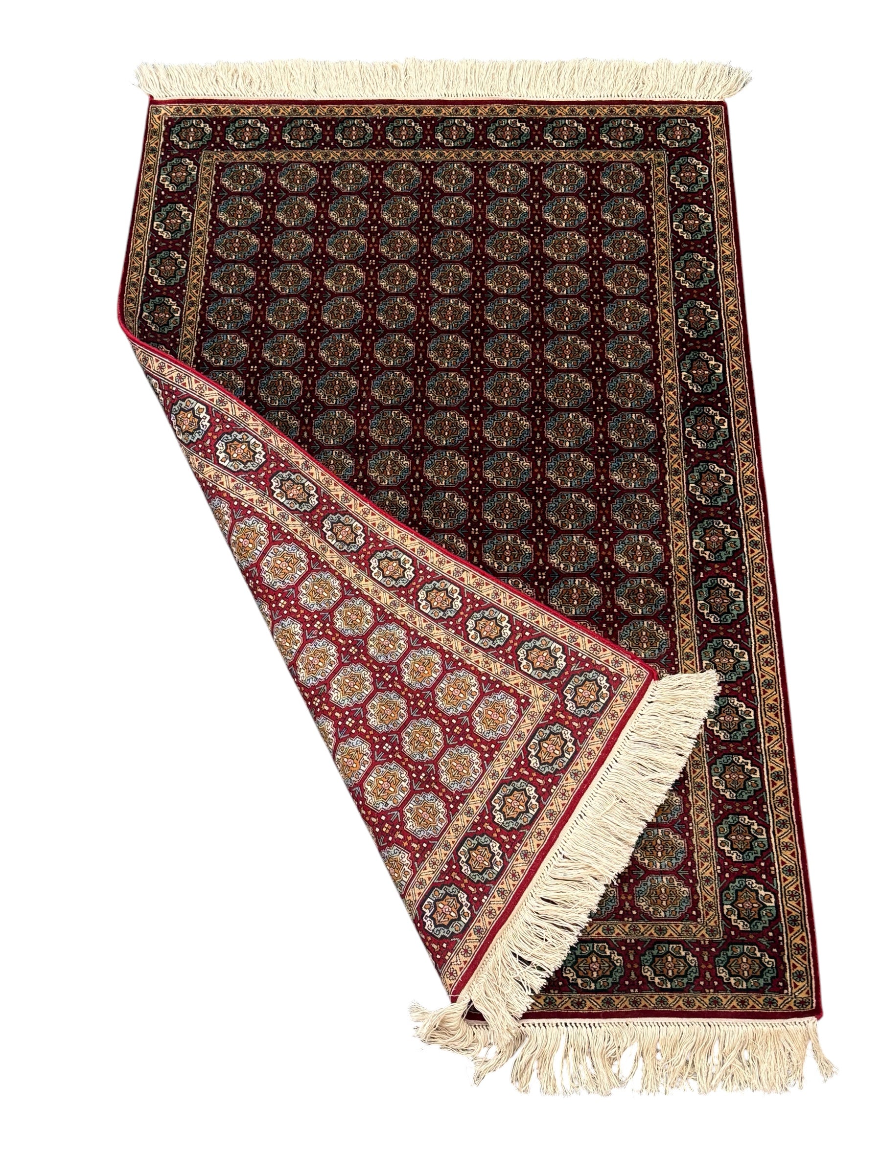 Hand Woven Kashmiri Silk Rug 120 CM x 80 CM SK#3000