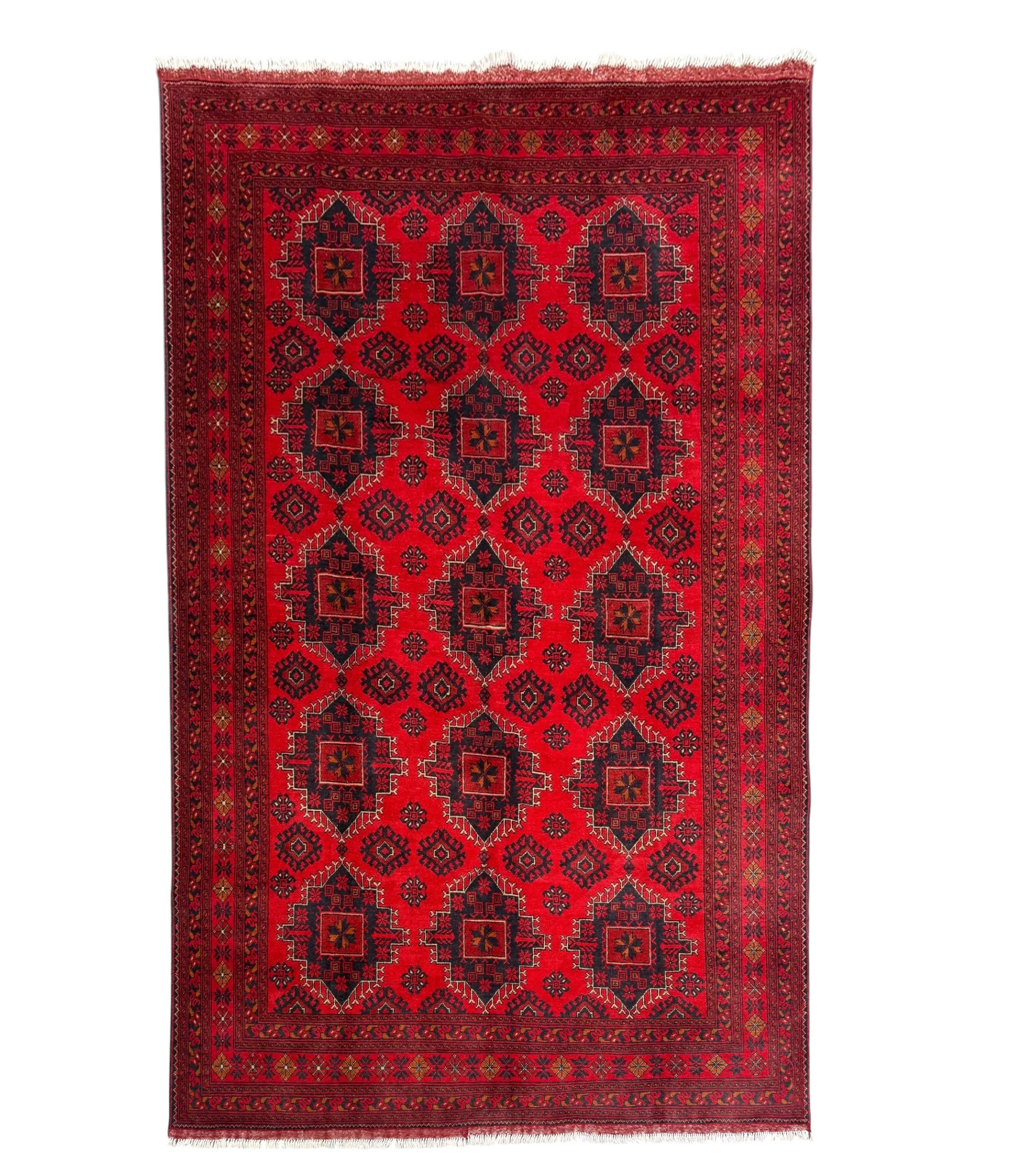 Handmade Afghan Traditional Khal Rug  300 CM x 200 CM Sk#2085