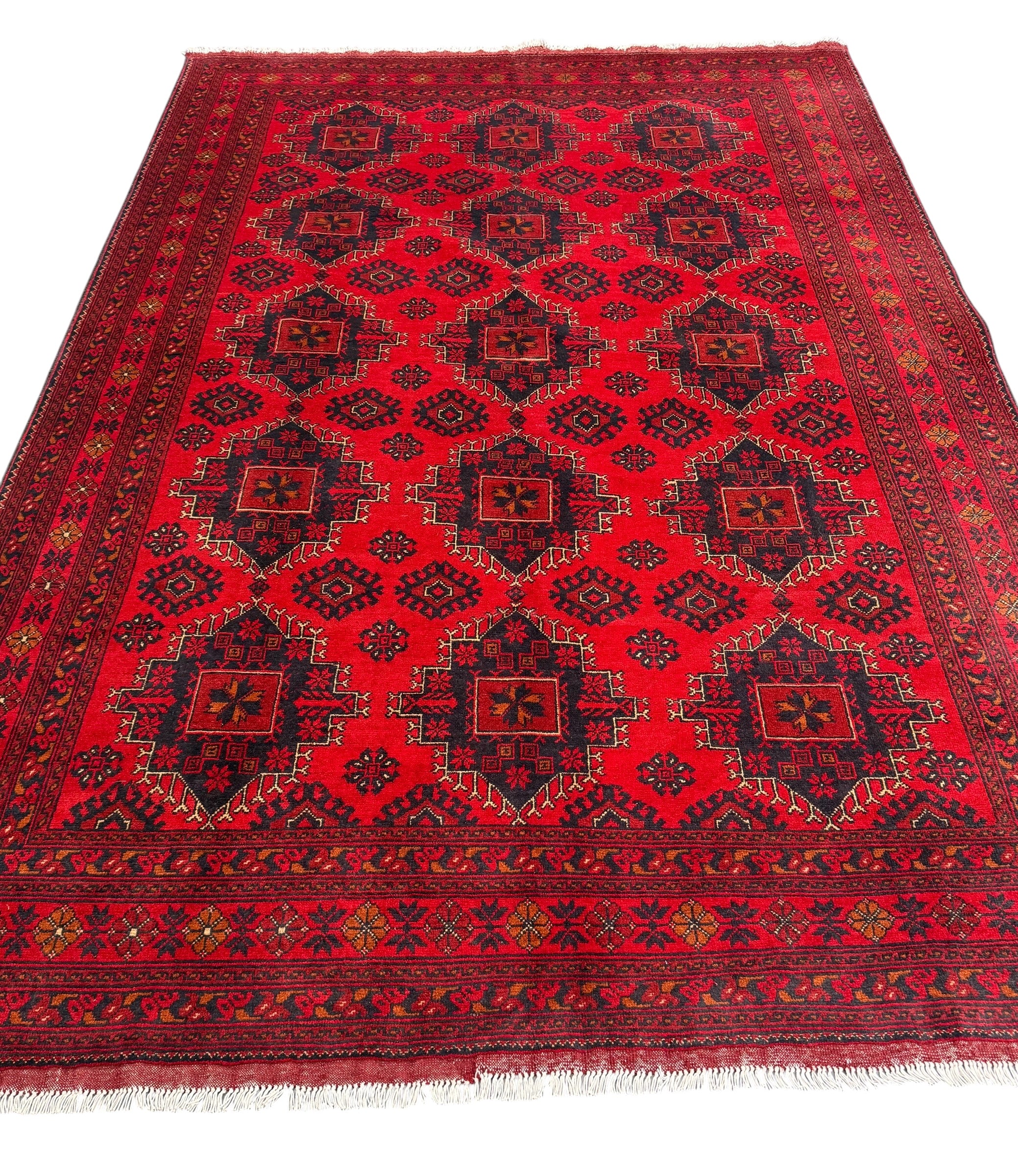 Handmade Afghan Traditional Khal Rug  300 CM x 200 CM Sk#2085