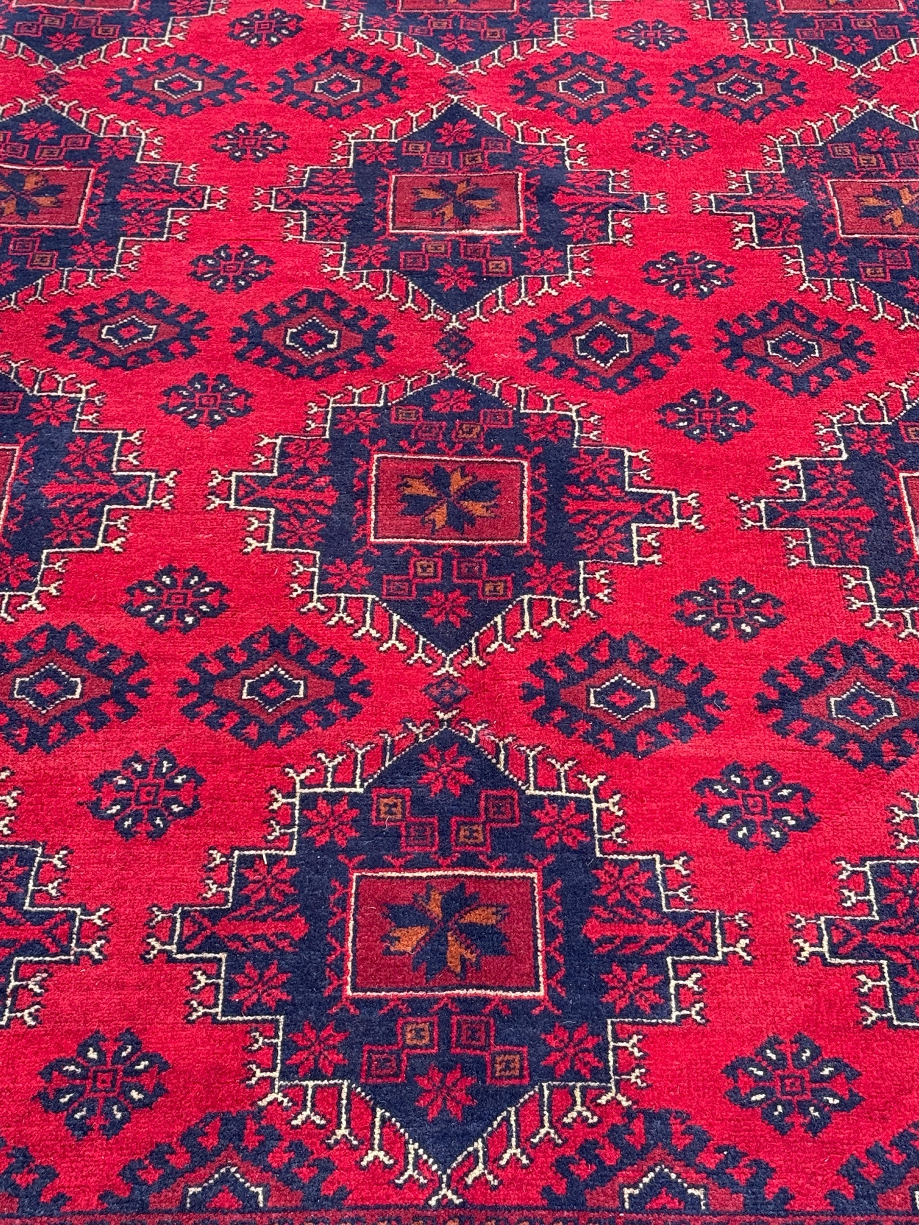 Handmade Afghan Traditional Khal Rug  300 CM x 200 CM Sk#2085