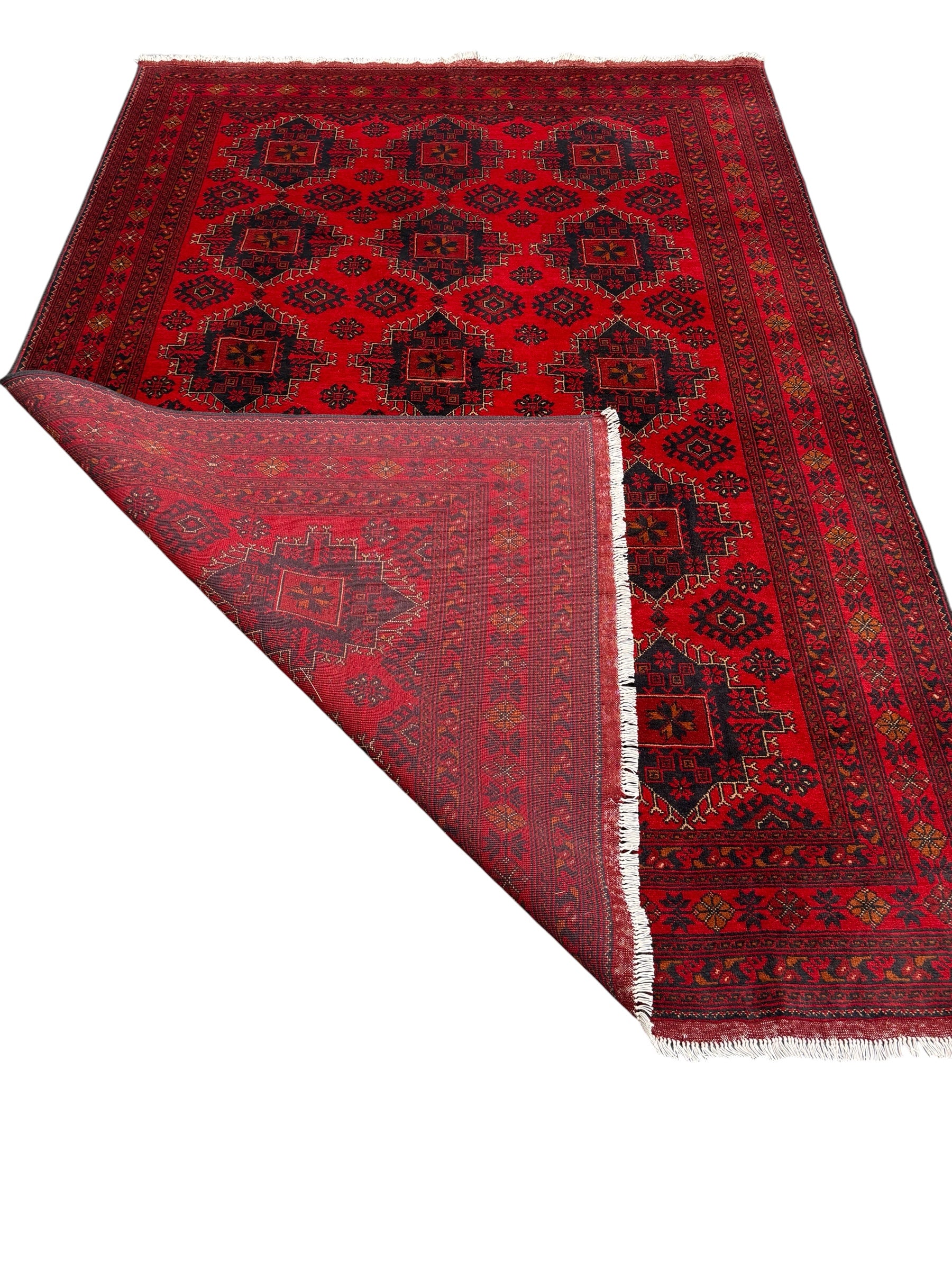 Handmade Afghan Traditional Khal Rug  300 CM x 200 CM Sk#2085