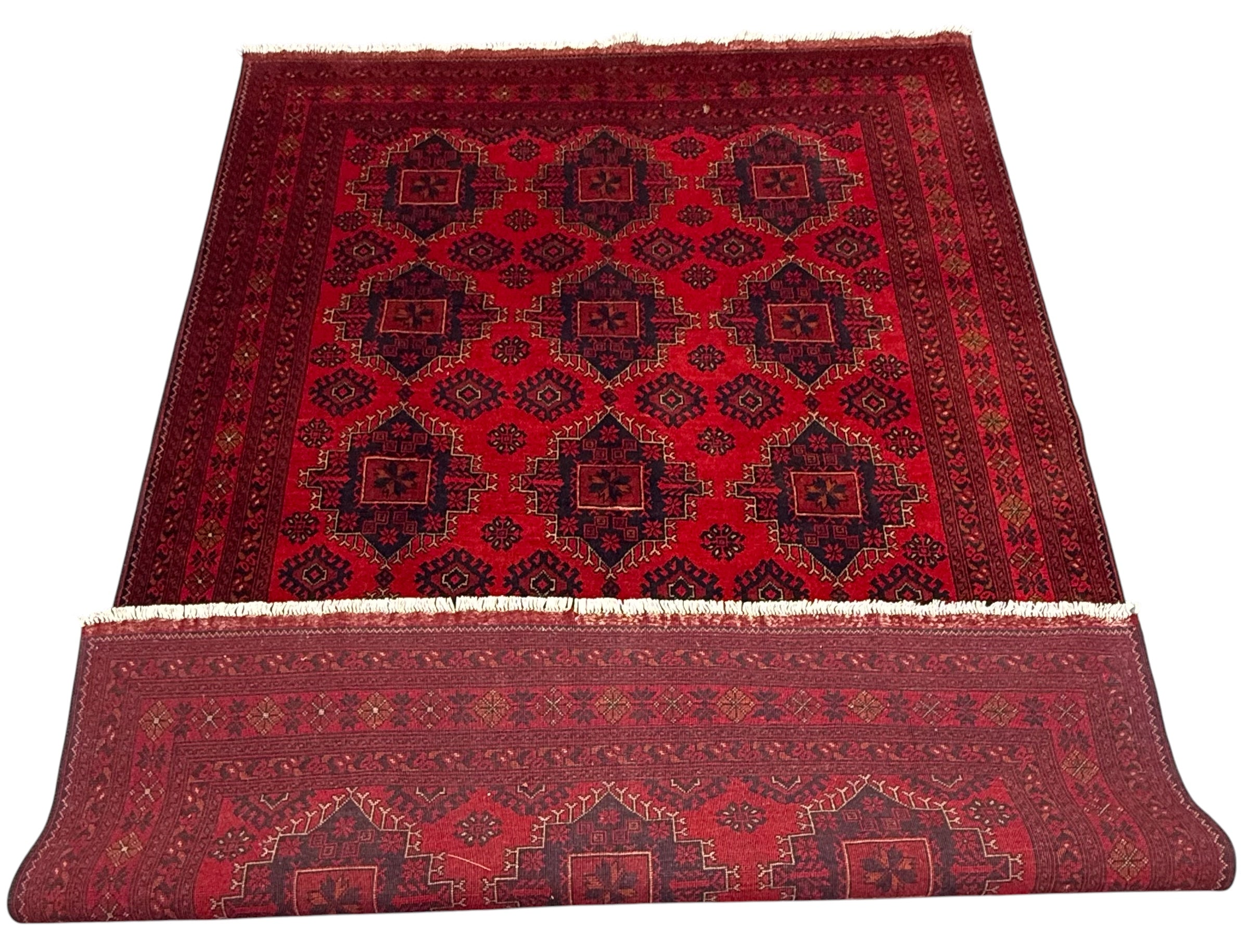 Handmade Afghan Traditional Khal Rug  300 CM x 200 CM Sk#2085