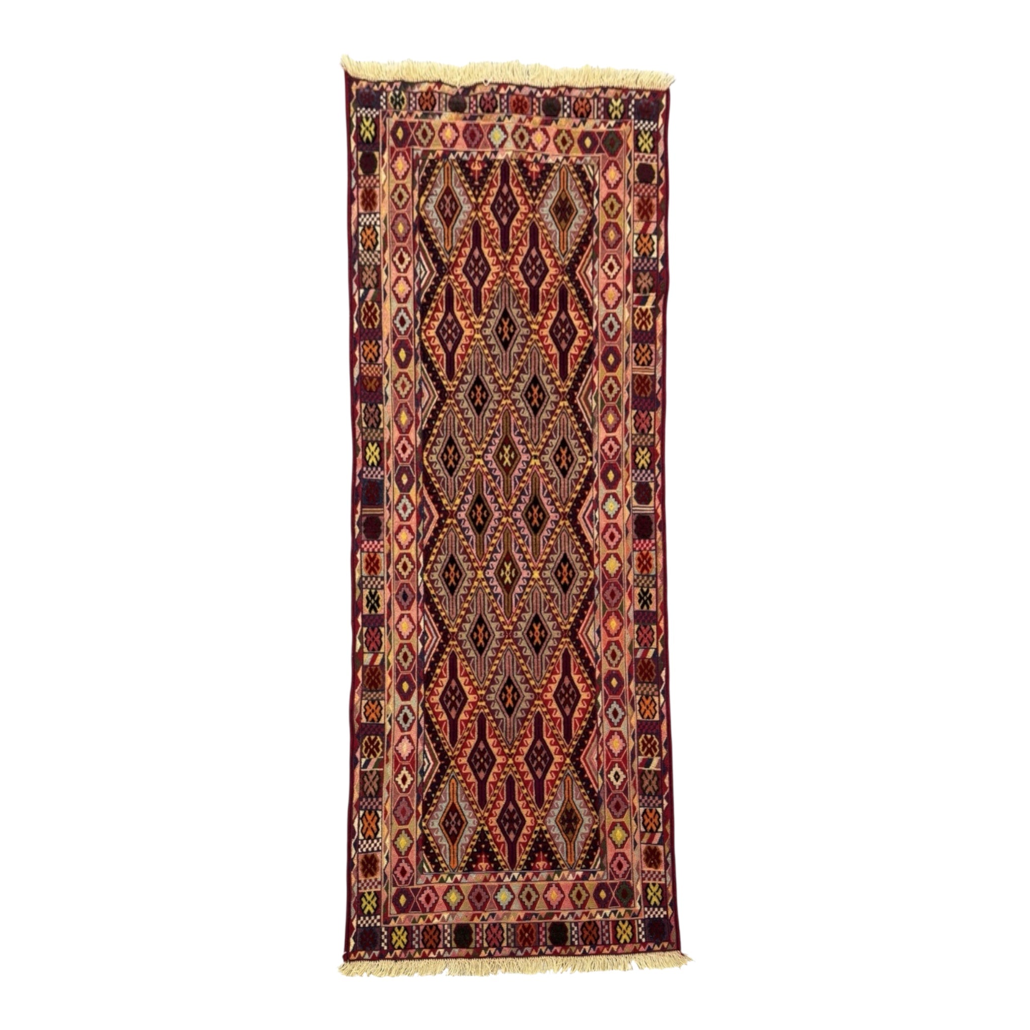 Handmade Fine Quality Meshwani Runner Rug 189 CM x 79 CM