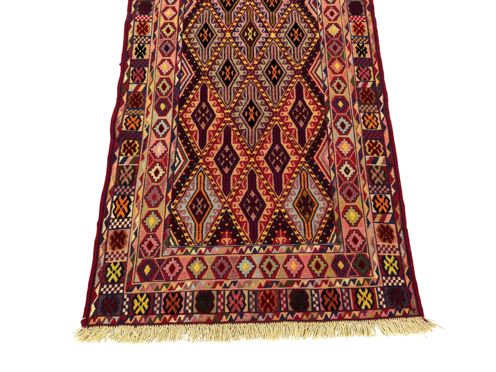 Handmade Fine Quality Meshwani Runner Rug 189 CM x 79 CM