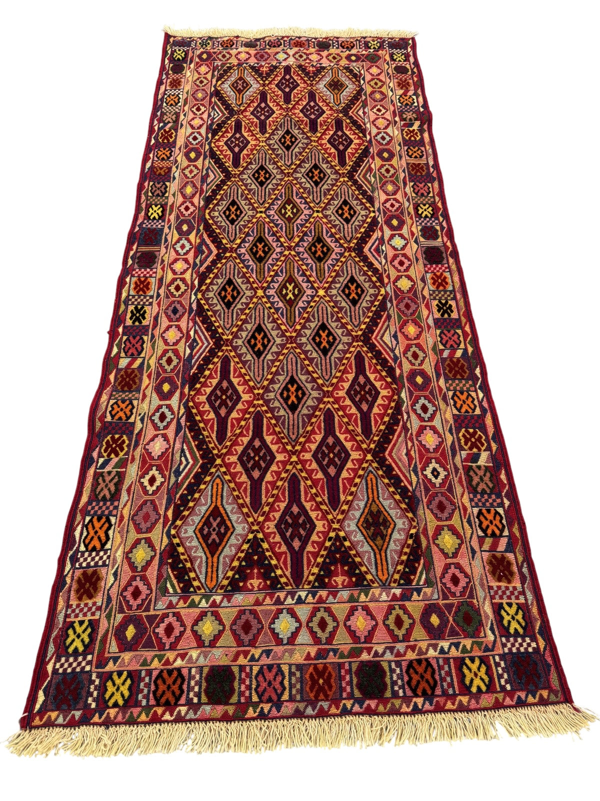 Handmade Fine Quality Meshwani Runner Rug 189 CM x 79 CM