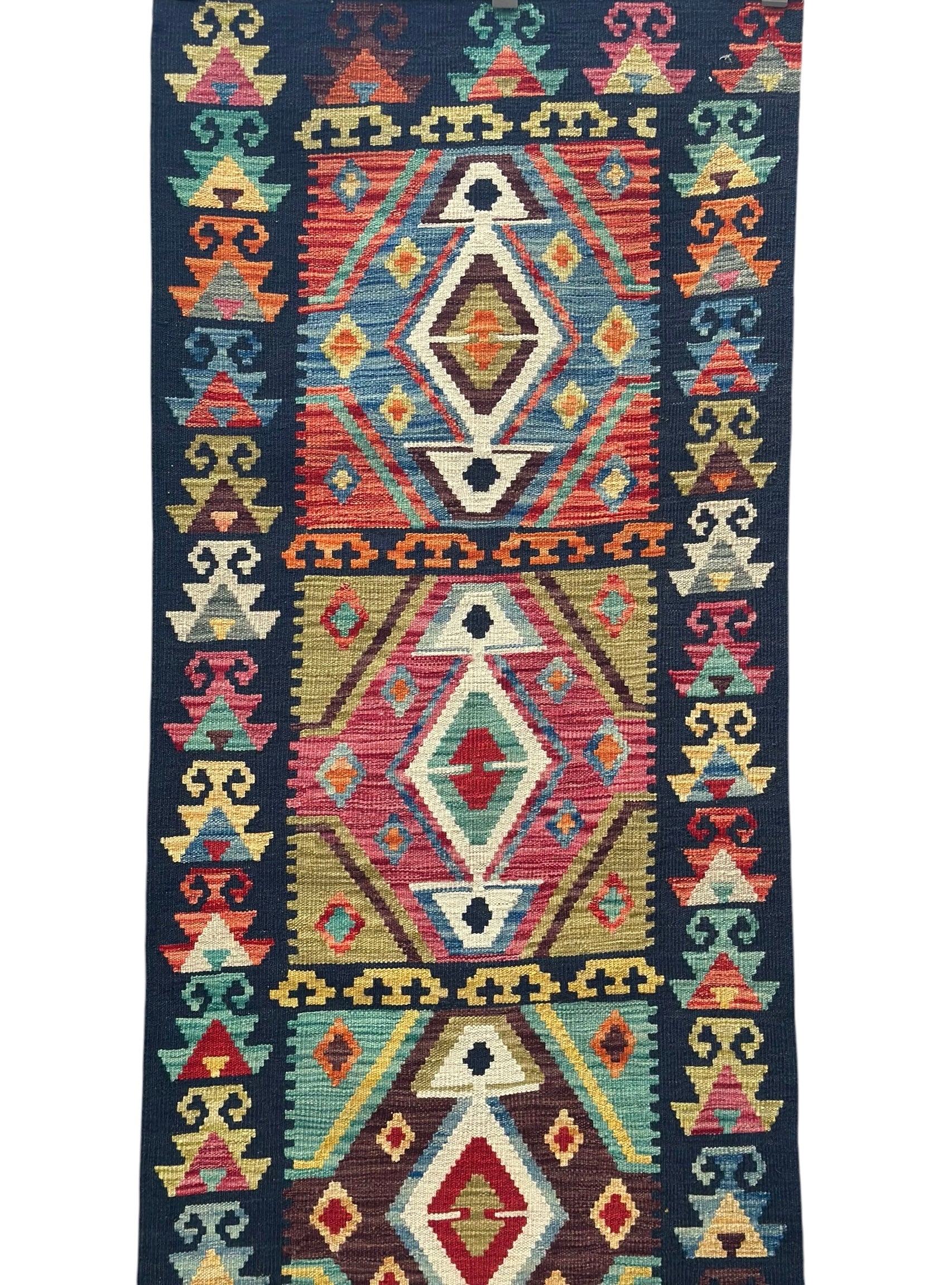 Handmade Afghan Long Kilim Hallway Runner Rug 492 cm x 82 cm KS# 3055
