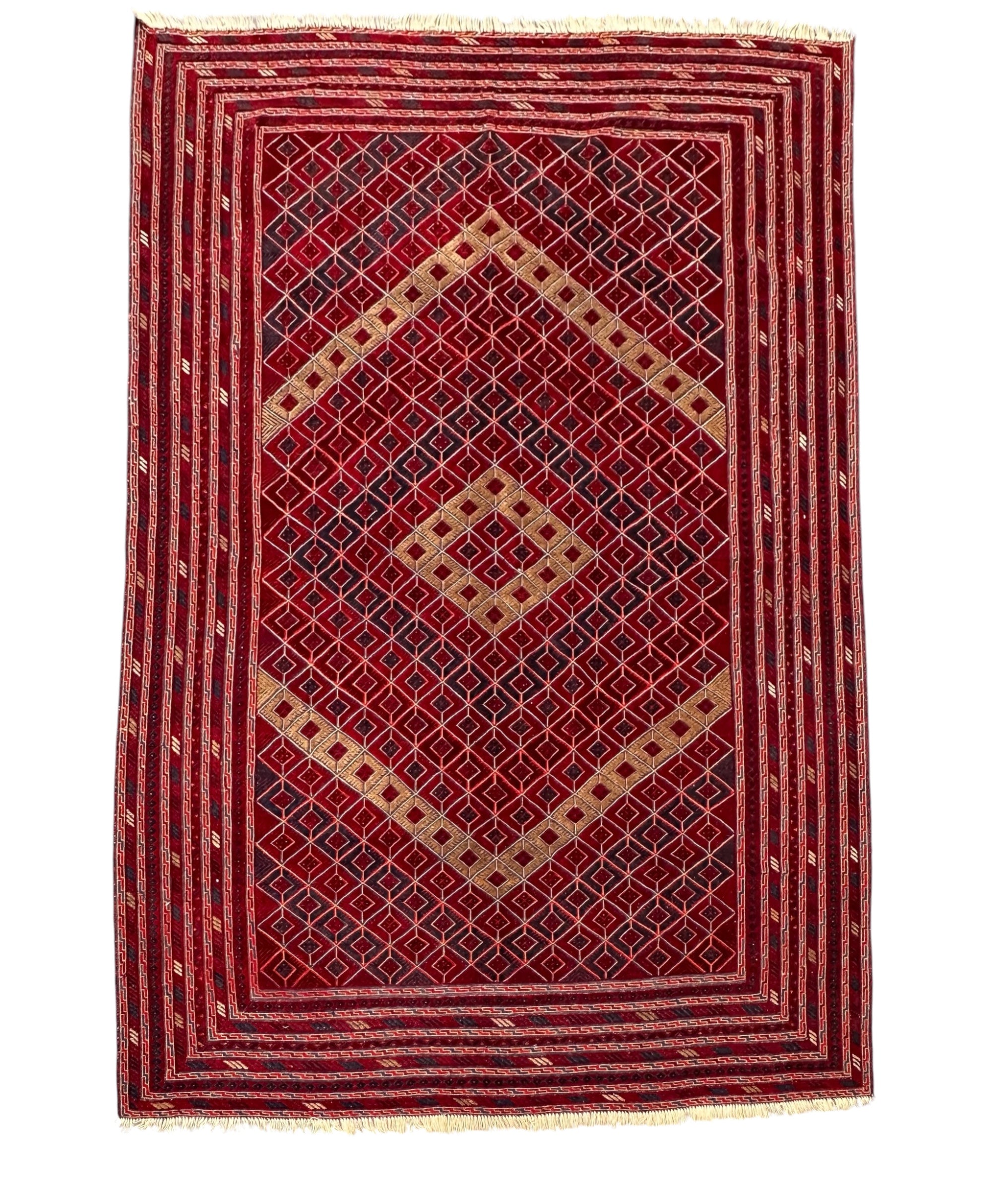 Hand-Knotted Tribal Meshwani Rug 280 CM x 204 CM SK#1483