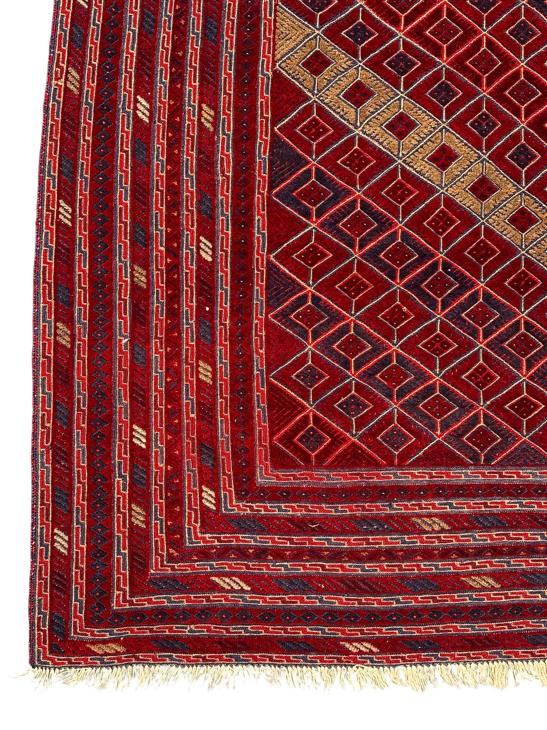 Hand-Knotted Tribal Meshwani Rug 280 CM x 204 CM SK#1483
