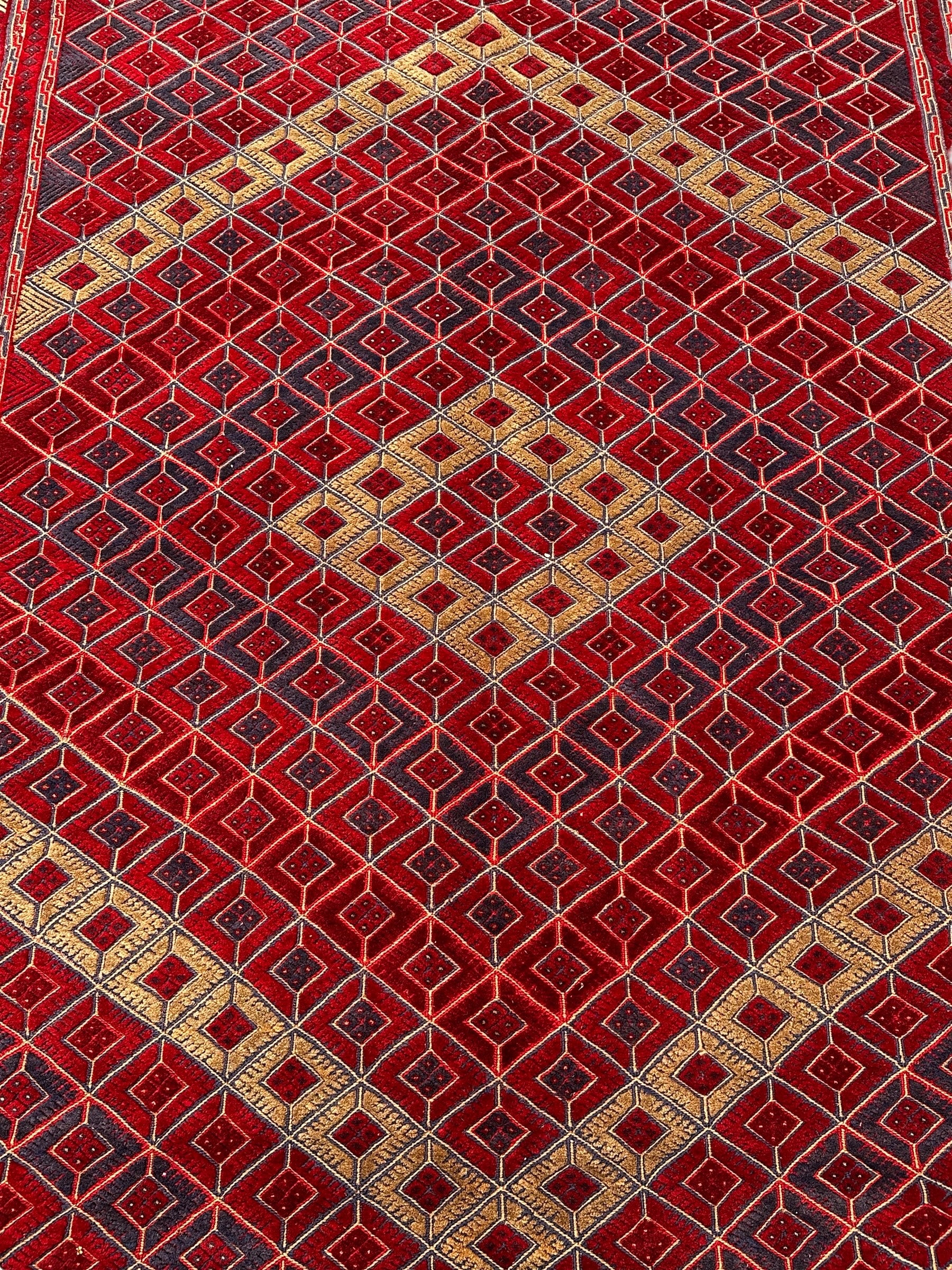 Hand-Knotted Tribal Meshwani Rug 280 CM x 204 CM SK#1483
