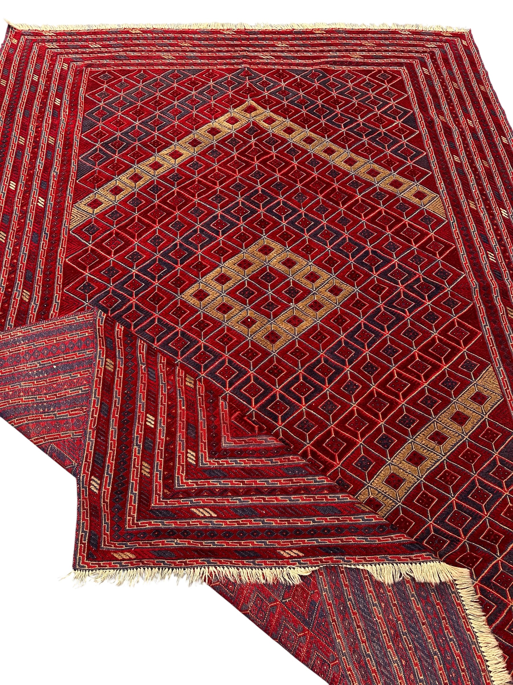 Hand-Knotted Tribal Meshwani Rug 280 CM x 204 CM SK#1483
