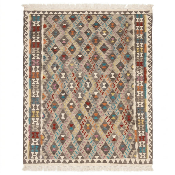 Handmade Flat Weave  Kilim Rug 280 CM x  206 CM KAS#97
