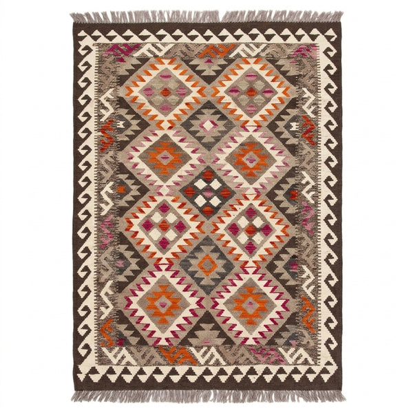 Kuchi Afghan Handmade Maimana Kilim Rug 181 CM x  116 CM KAS#88