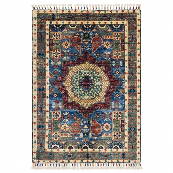 Handmade Fine Quality Chobi Wool Rug  124 CM x 80 CM  SK#1031