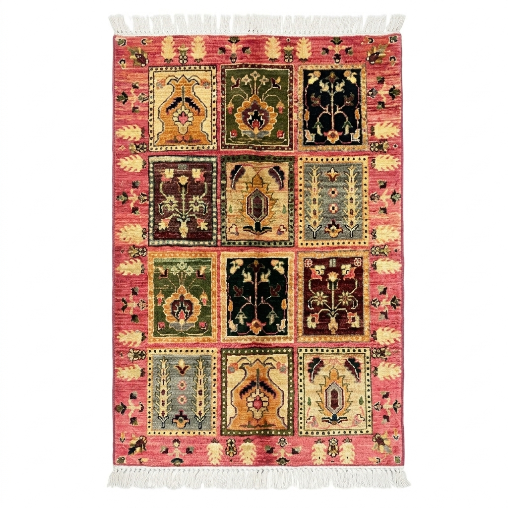 Handmade Fine Quality Chobi Wool Rug   117 CM x 74 CM  SK#1032