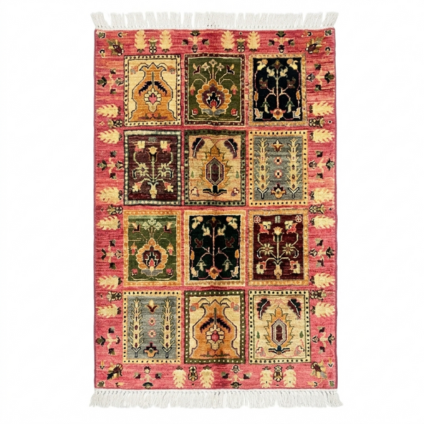 Handmade Fine Quality Chobi Wool Rug   117 CM x 74 CM  SK#1032