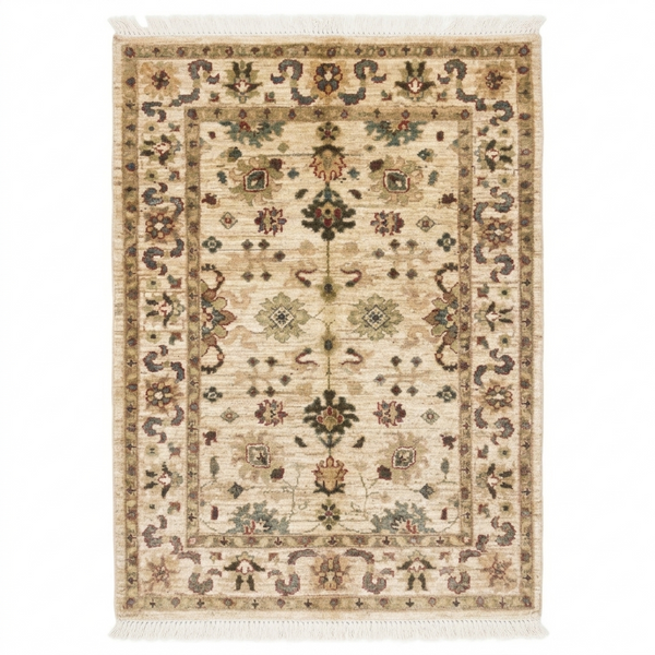 Handmade Fine Quality Chobi Wool Rug   124 CM x 84 CM  SK#1039