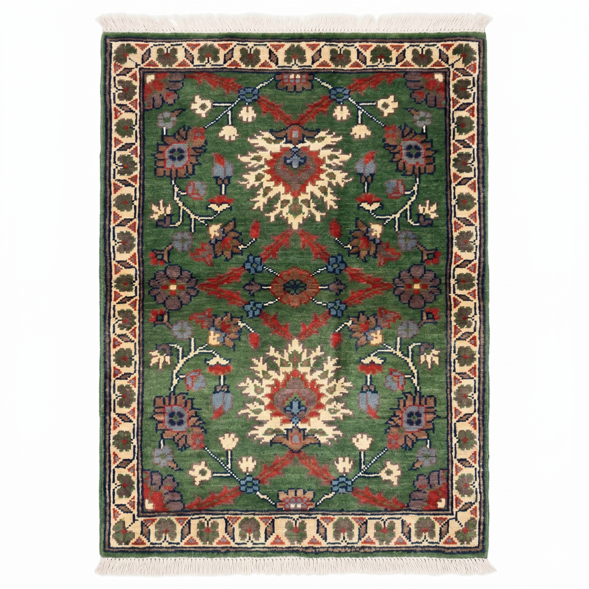 Handmade Chobi  Rug  94 CM x 63 CM  SK#1046