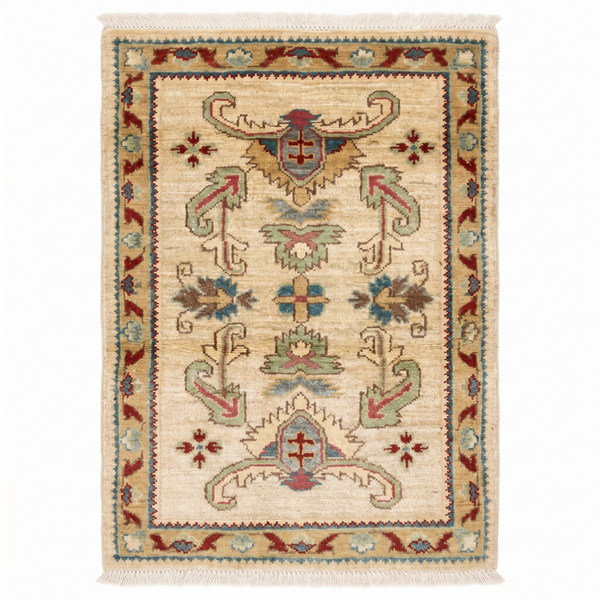 Handmade Chobi  Rug  91 CM x 60 CM  SK#1048