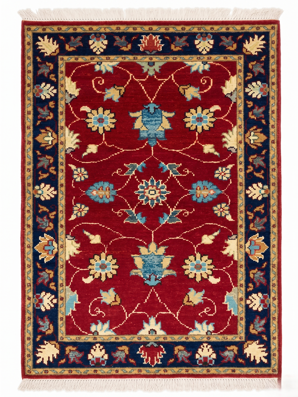 Handmade Chobi  Rug 91 CM x 62 CM  SK#1049