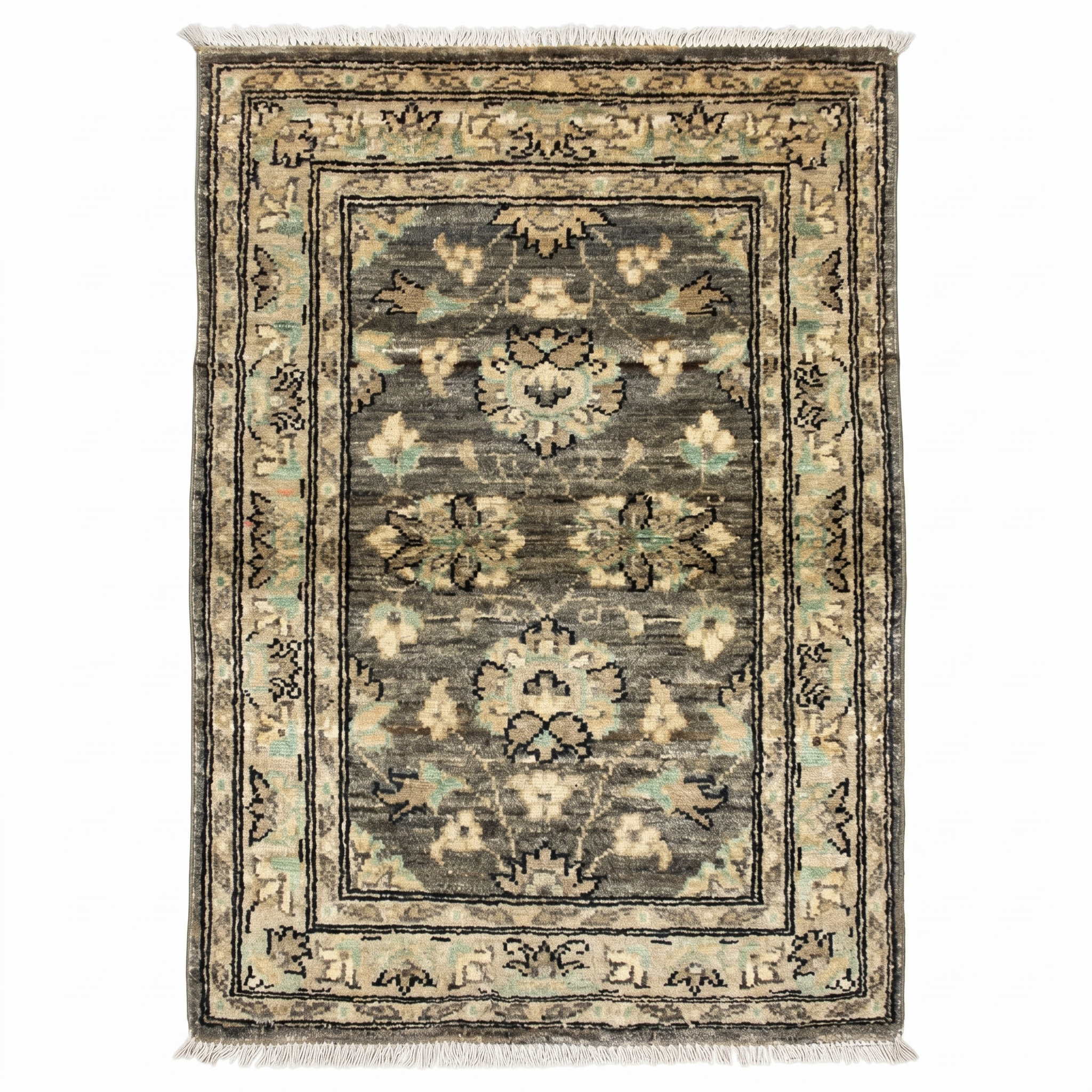 Handmade Chobi  Rug  92 CM x 58 CM  SK#1050