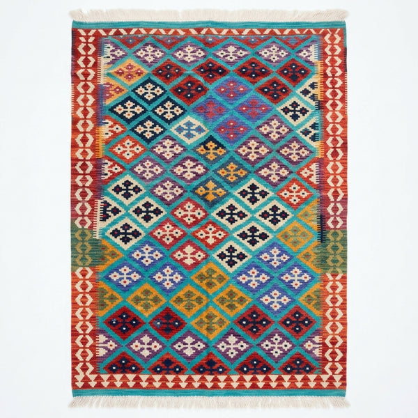 Handmade Flat Weave Kilim Rug  307 cm x 198 cm  SK#1107