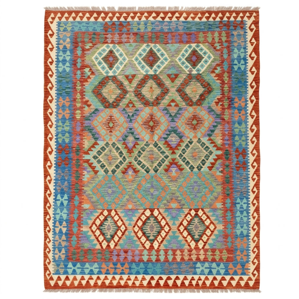 Handmade Flat Weave Kilim Rug 297 cm x 206 cm  SK#1111
