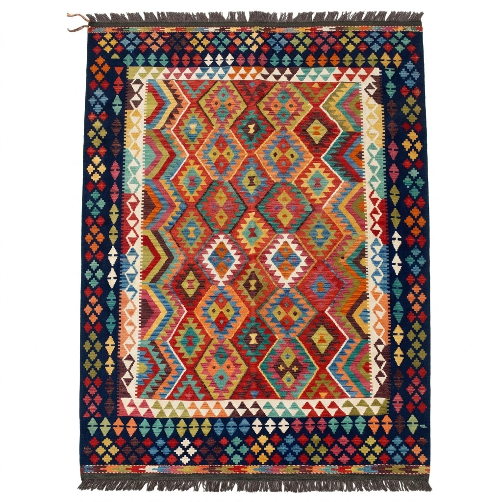 Handmade Flat Weave Kilim Rug 301 cm x 211 cm  SK#1112