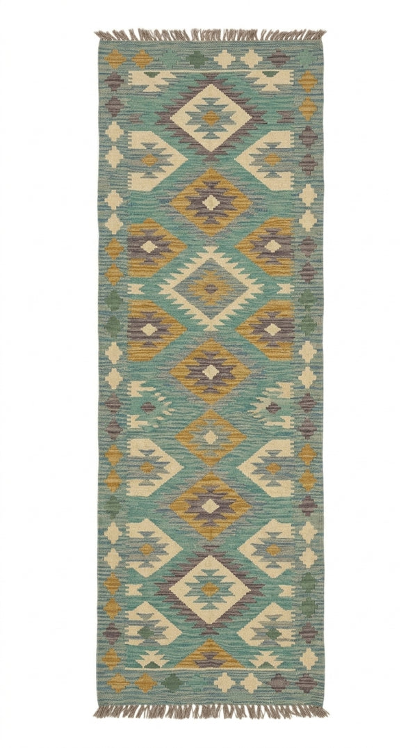 Handmade Flat Weave Kilim Rug  244 cm x 168 cm  SK#1115