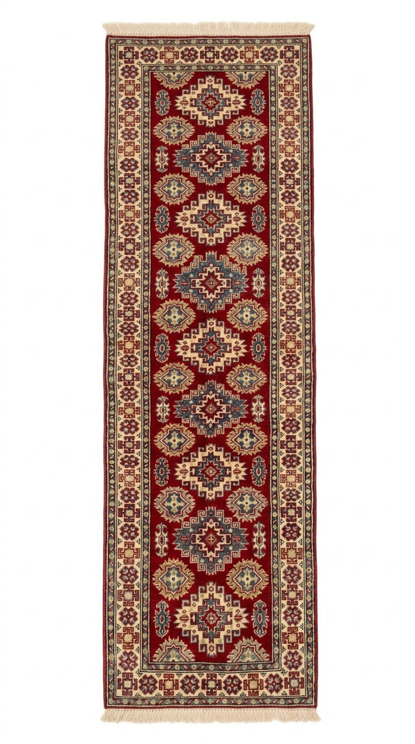 Handmade Traditional Kazak Runner Rug  288 cm x 80 cm   SK#1123