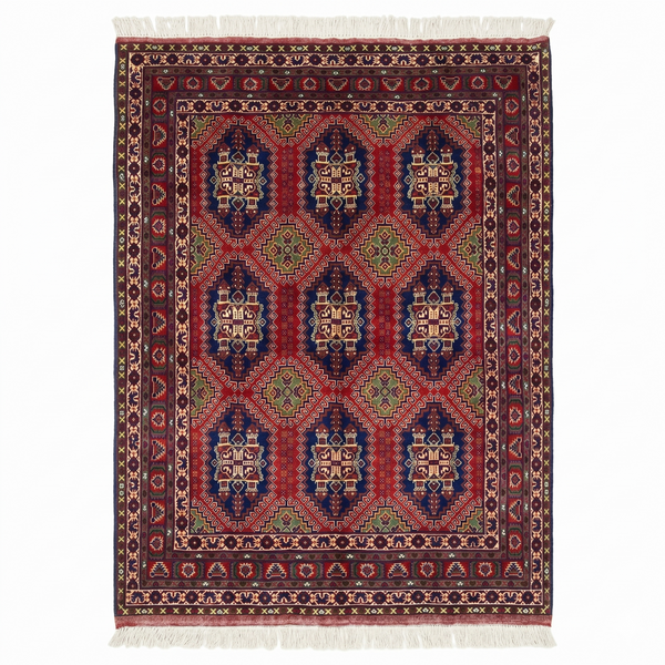 Handmade Traditional Wool Rug 195 cm x 150 cm SK#1129