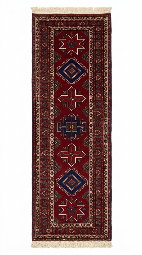 Handmade Traditional Runner Rug 282 cm x 82 cm   SK#1134