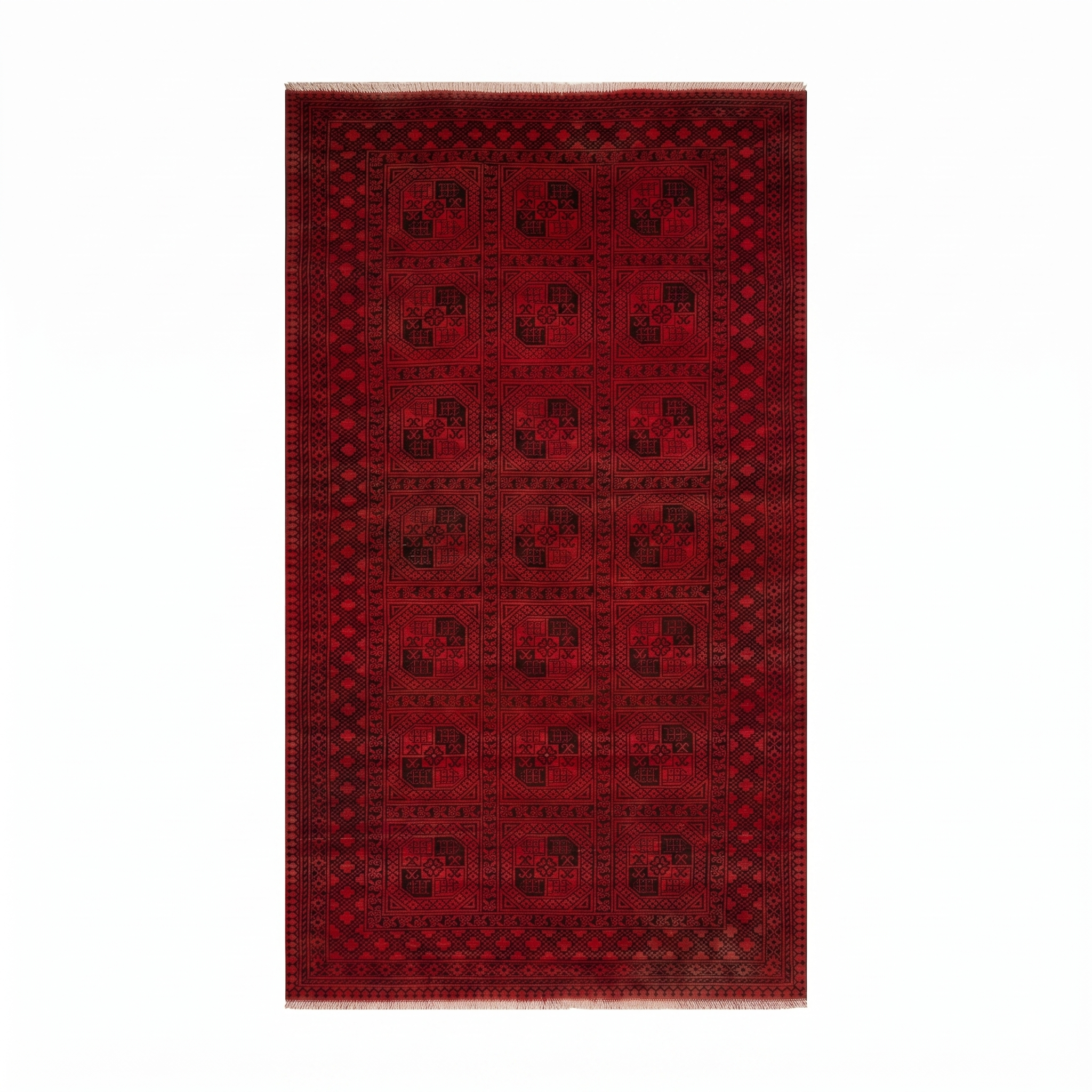 Hand Woven Traditional Hallway Runner Rug  230 CM x 120 CM SK#275