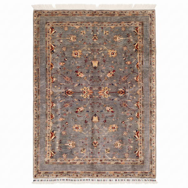 Hand Knotted Chobi Wool Rug  296 CM x 195 CM SK#371