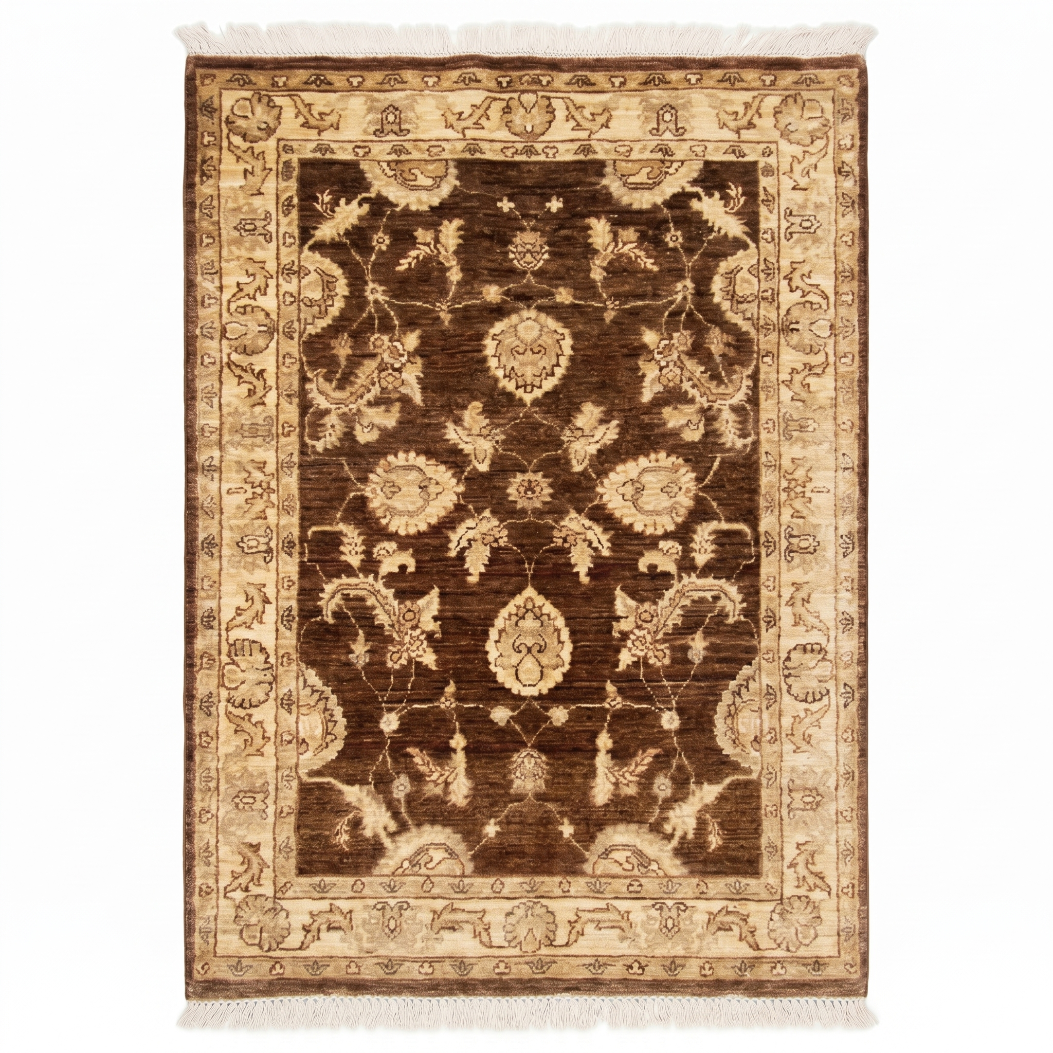 Hand Knotted Chobi Wool Rug  158 CM x 96 CM SK#391