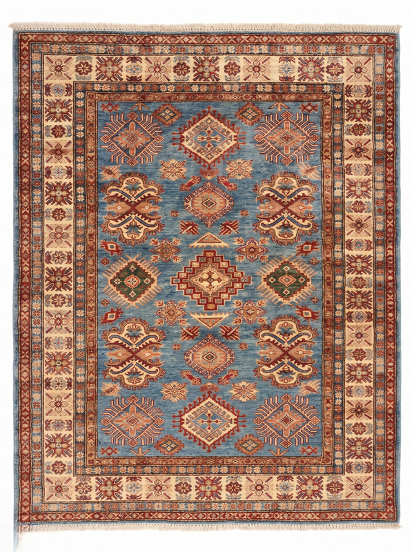 Hand Knotted Chobi Wool Rug  217 CM x 147 CM SK#403